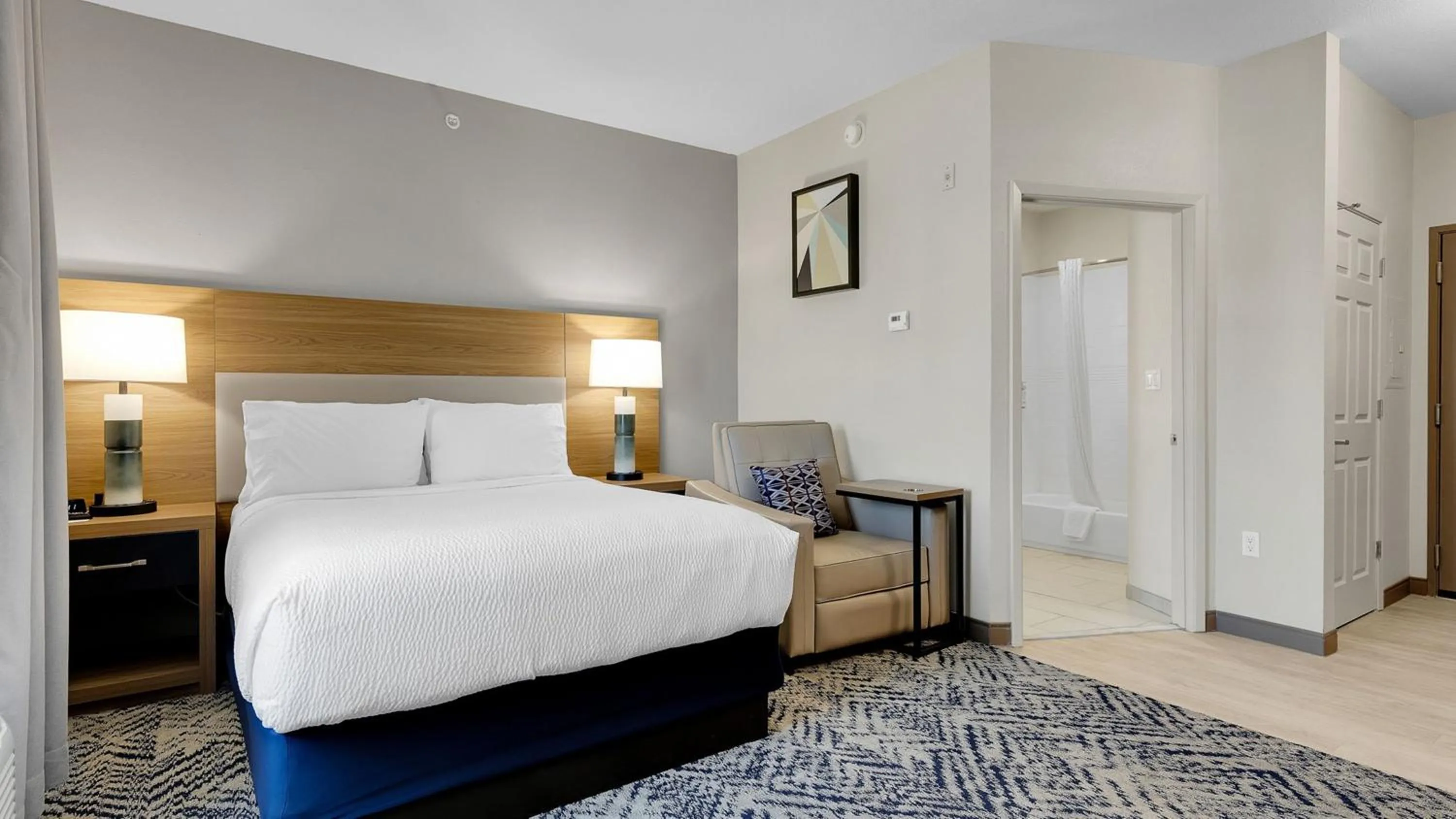 Photo of the whole room, Bed in Candlewood Suites San Antonio Downtown by IHG