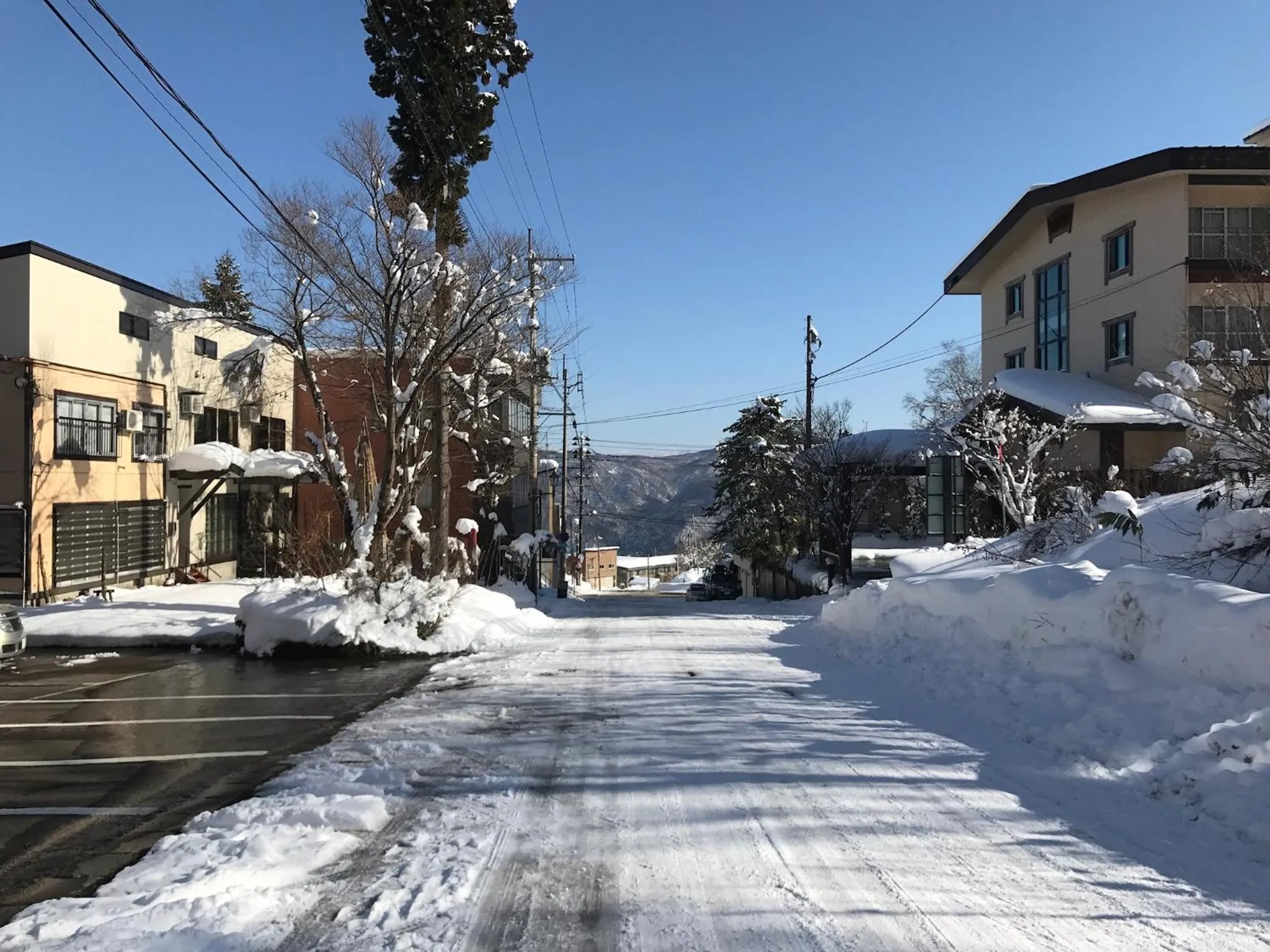 Winter in Refre Hotel