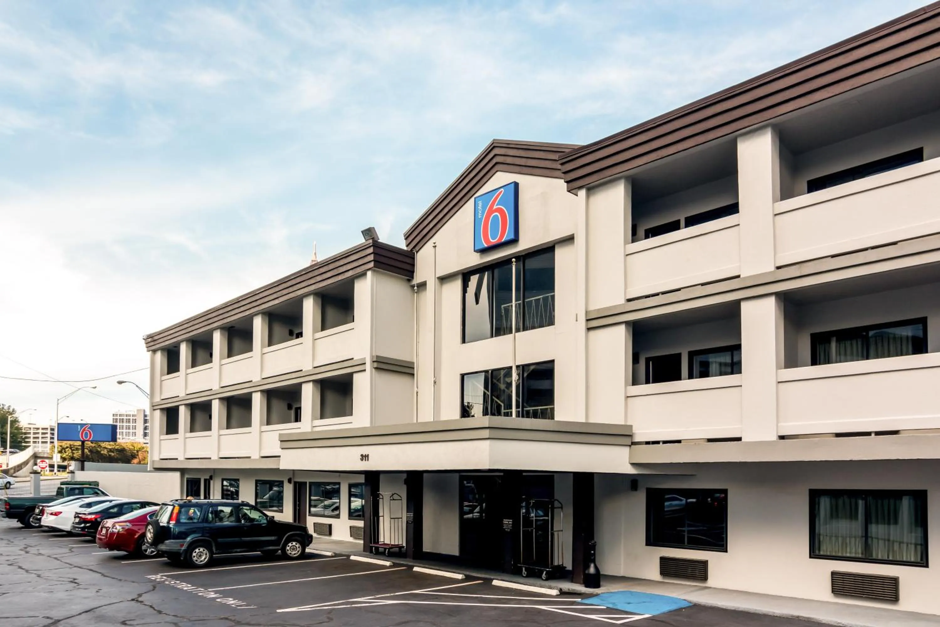 Facade/entrance in Motel 6-Atlanta, GA - Downtown