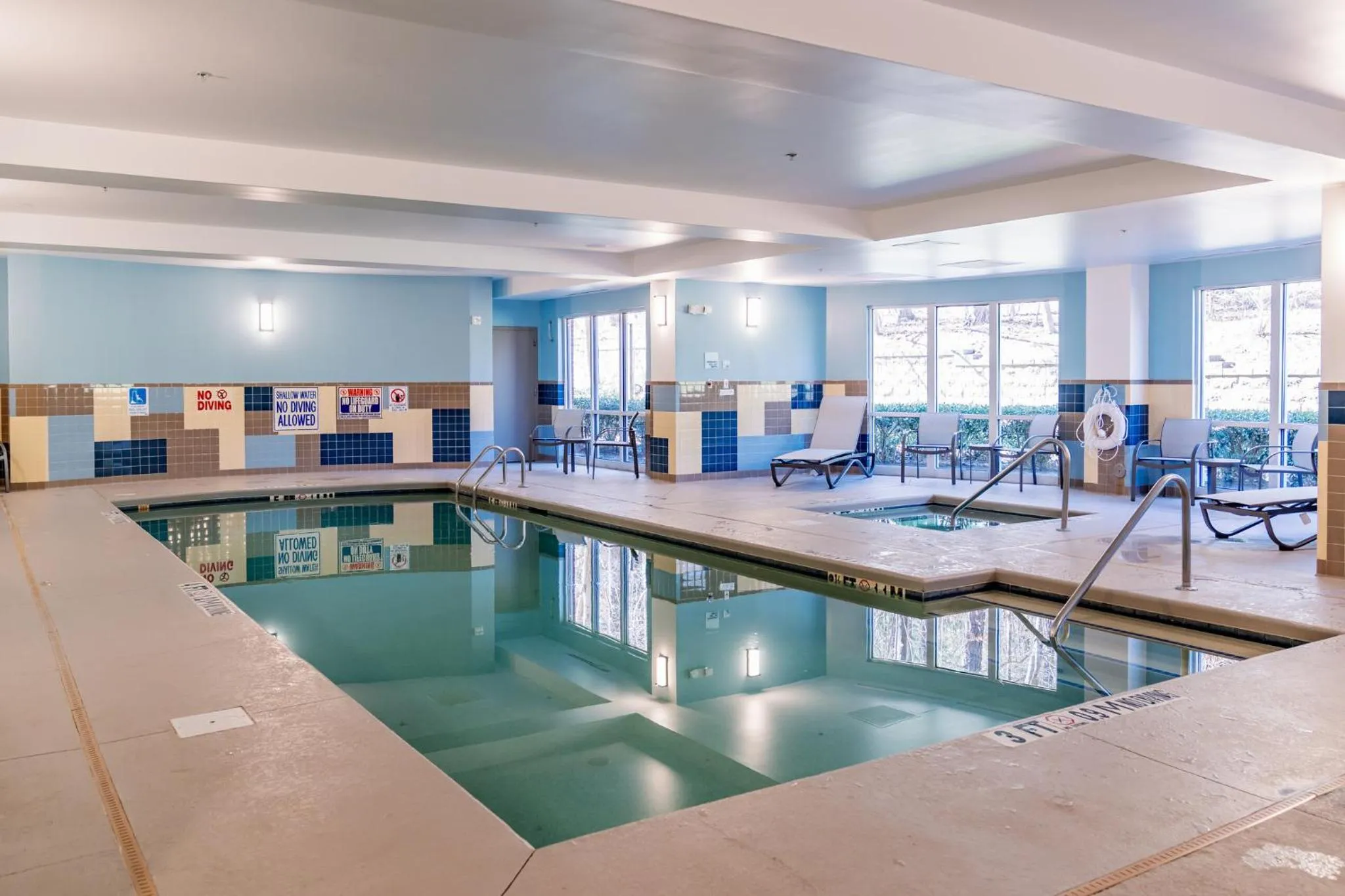 Swimming pool in Holiday Inn Express Hotel Raleigh Southwest by IHG