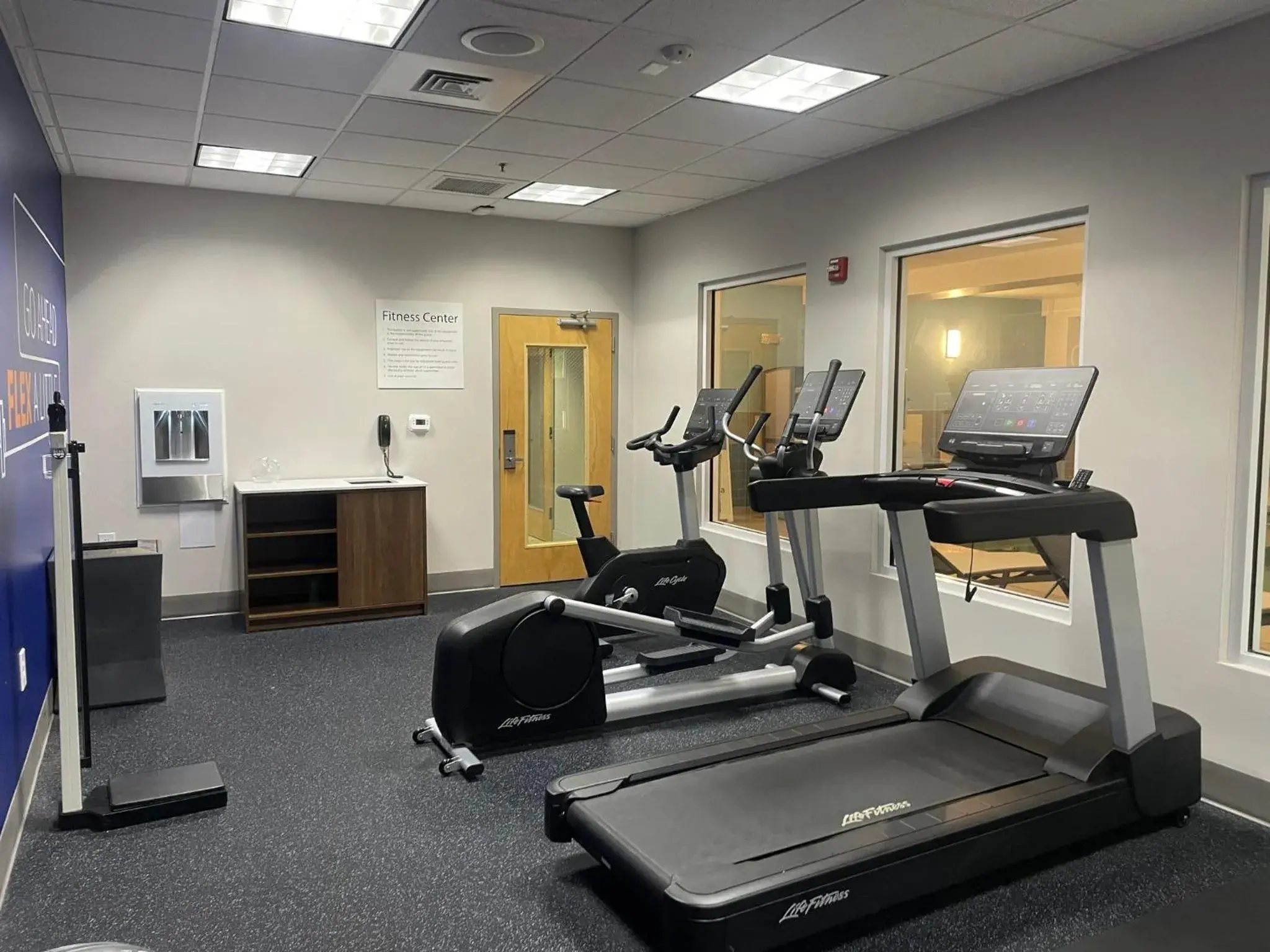 Fitness centre/facilities in Holiday Inn Express Hotel Raleigh Southwest by IHG Fitness centre/facilities in Holiday Inn Express Hotel Raleigh Southwest by IHG