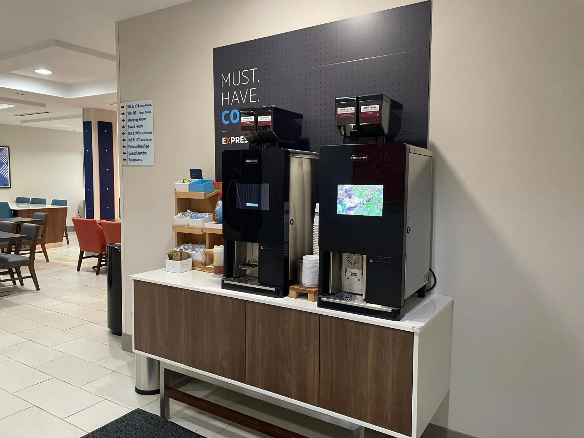 Coffee/tea facilities in Holiday Inn Express Hotel Raleigh Southwest by IHG