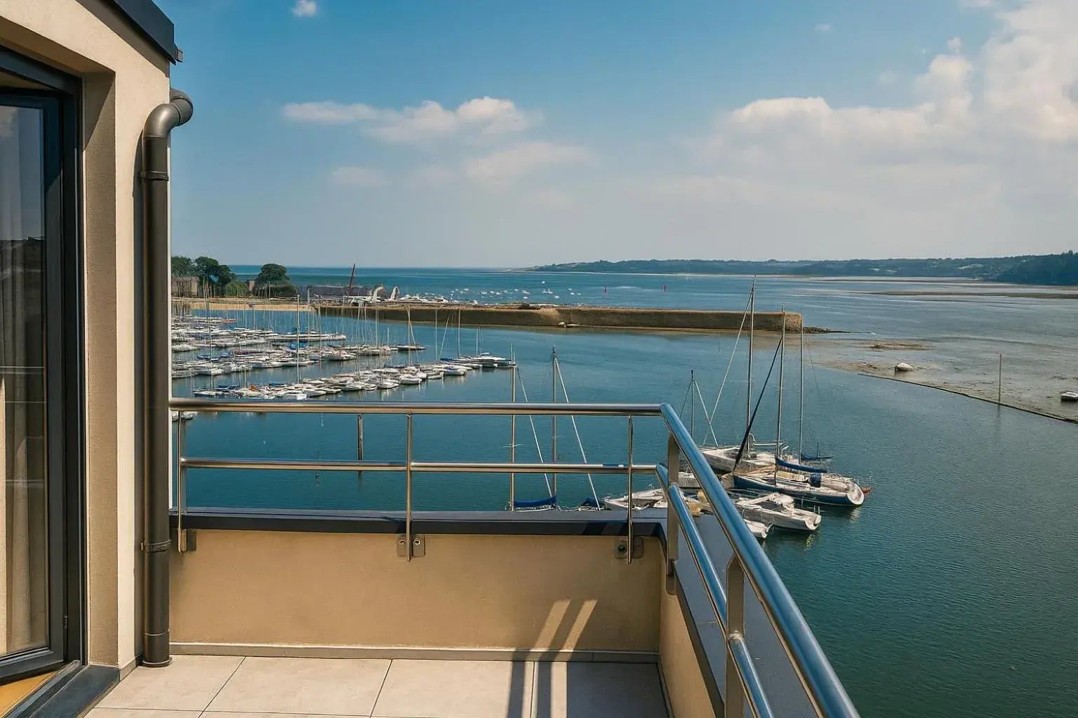 Suite Terrace with Sea View in Le Nautica Hôtel Suite Terrace with Sea View in Le Nautica Hôtel