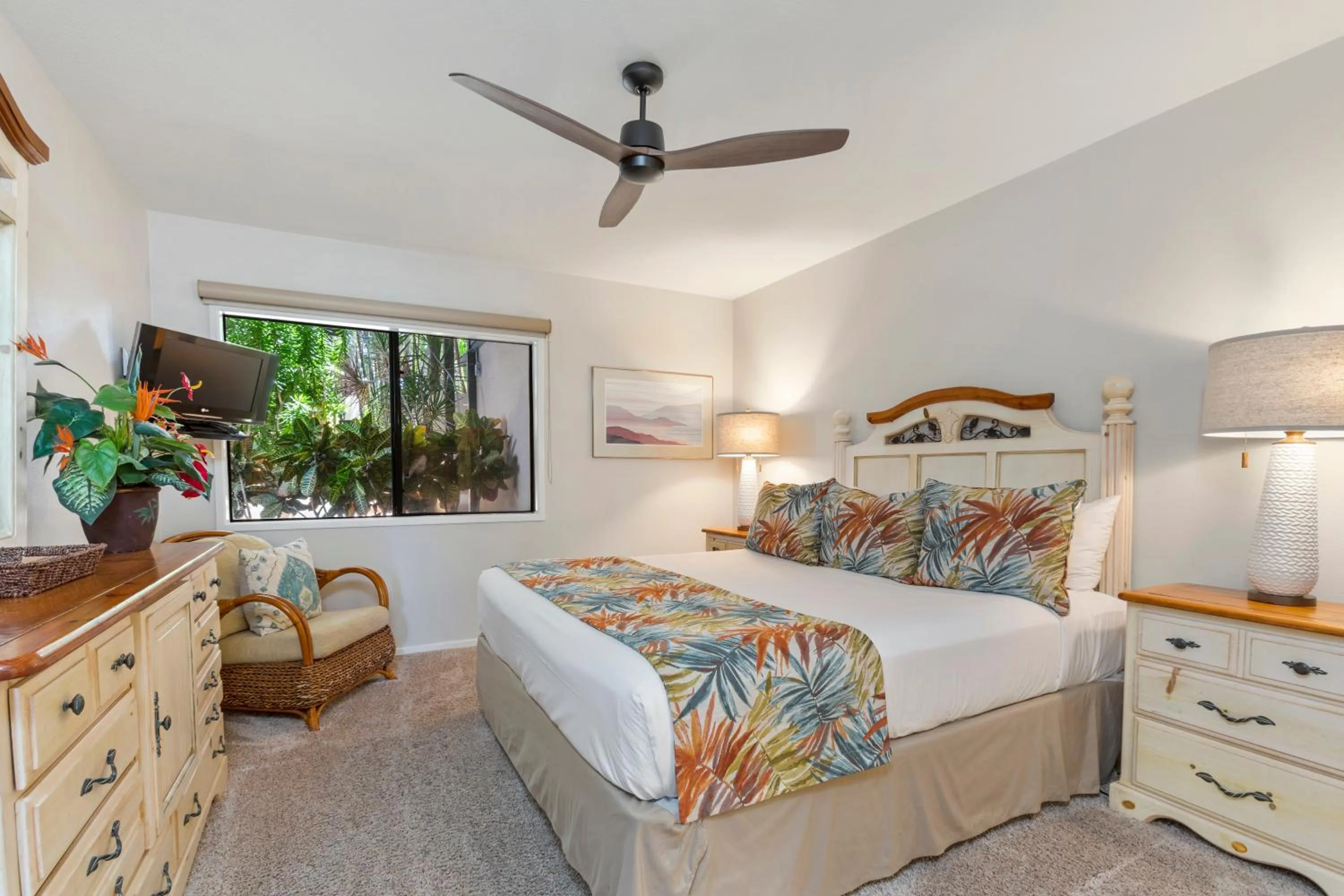 Bed in Makena Surf- CoralTree Residence Collection