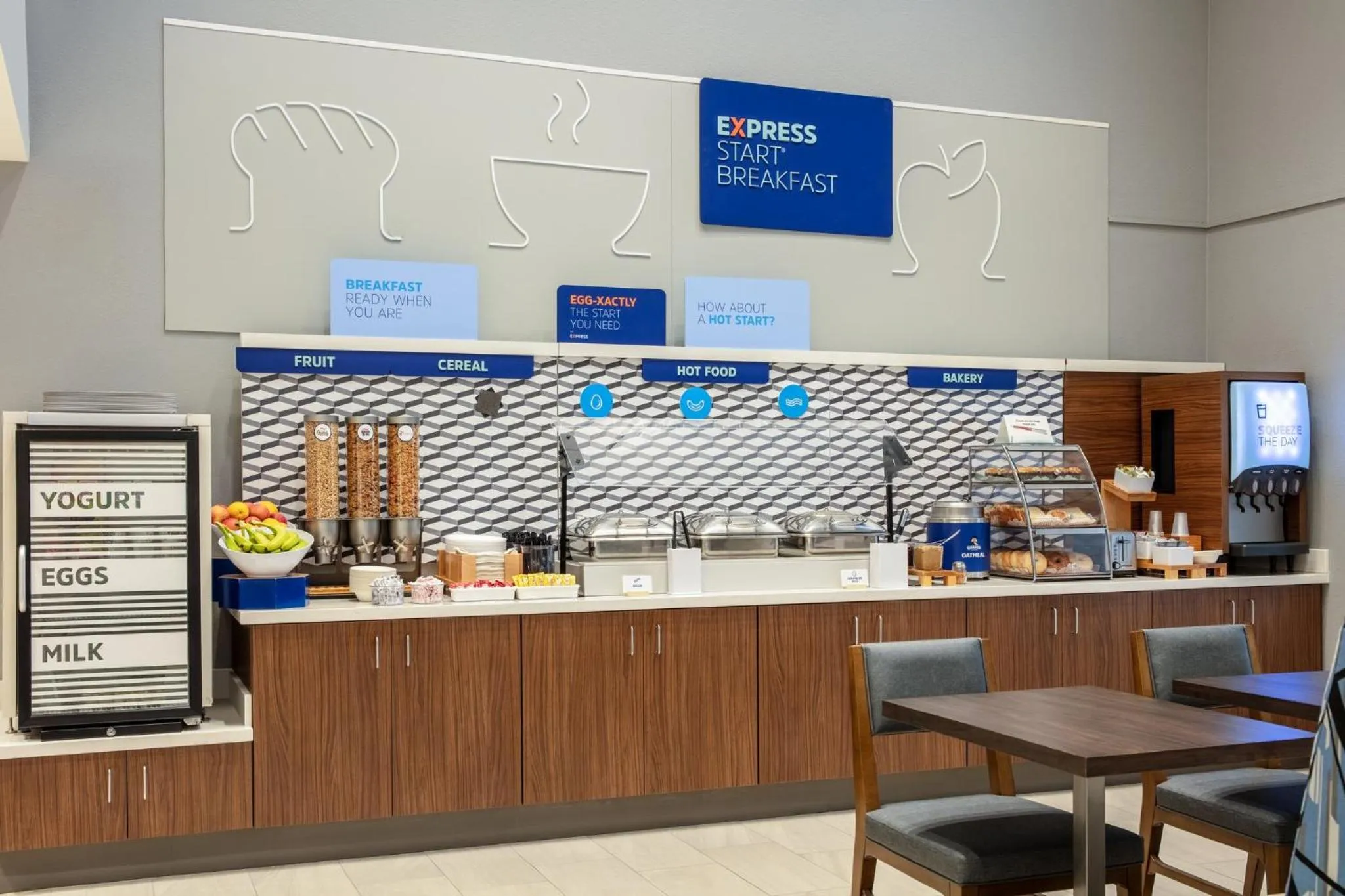 Breakfast in Holiday Inn Express Turlock by IHG