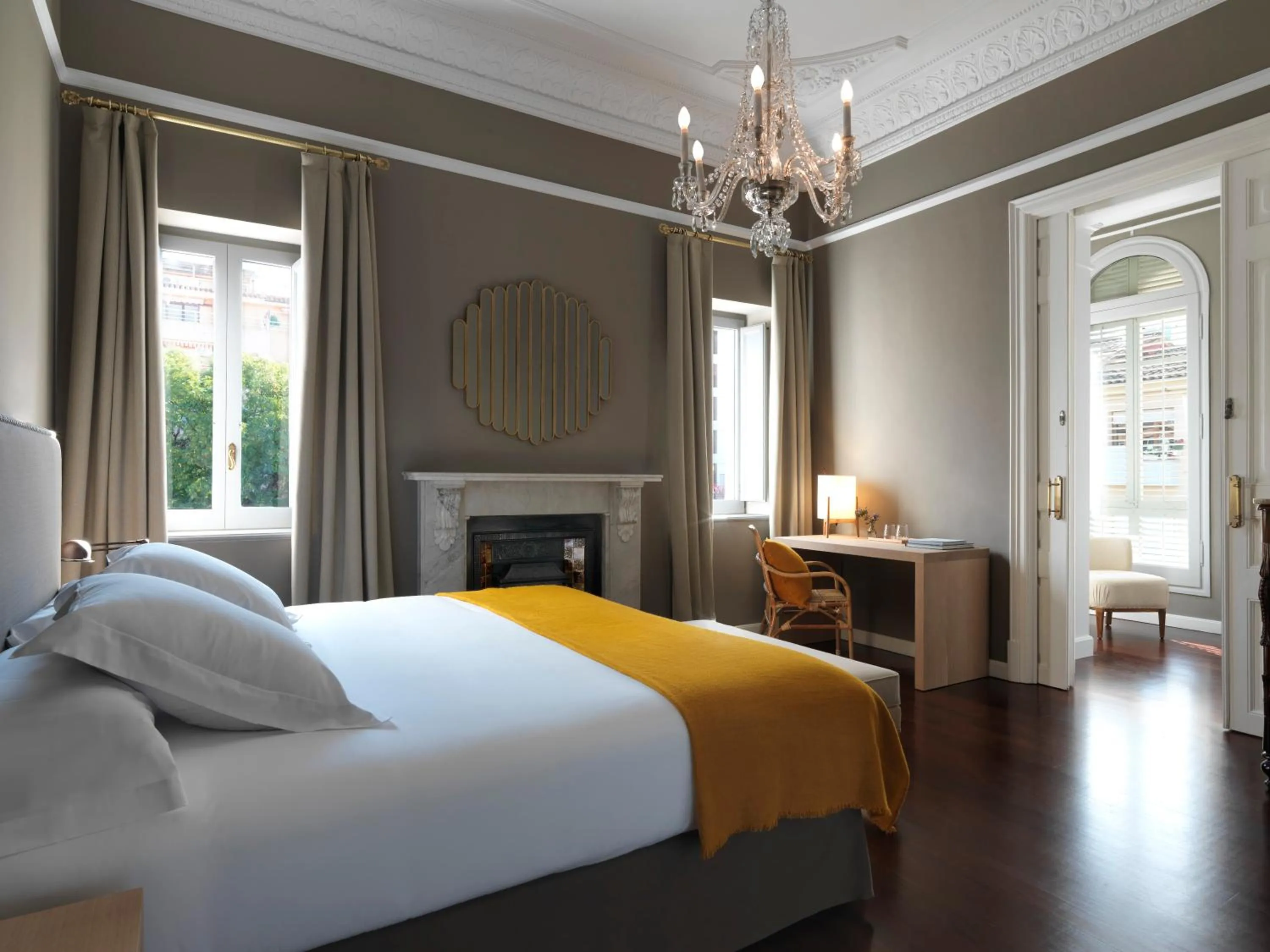 Garden view, Bed in Casa Vincke Hotel