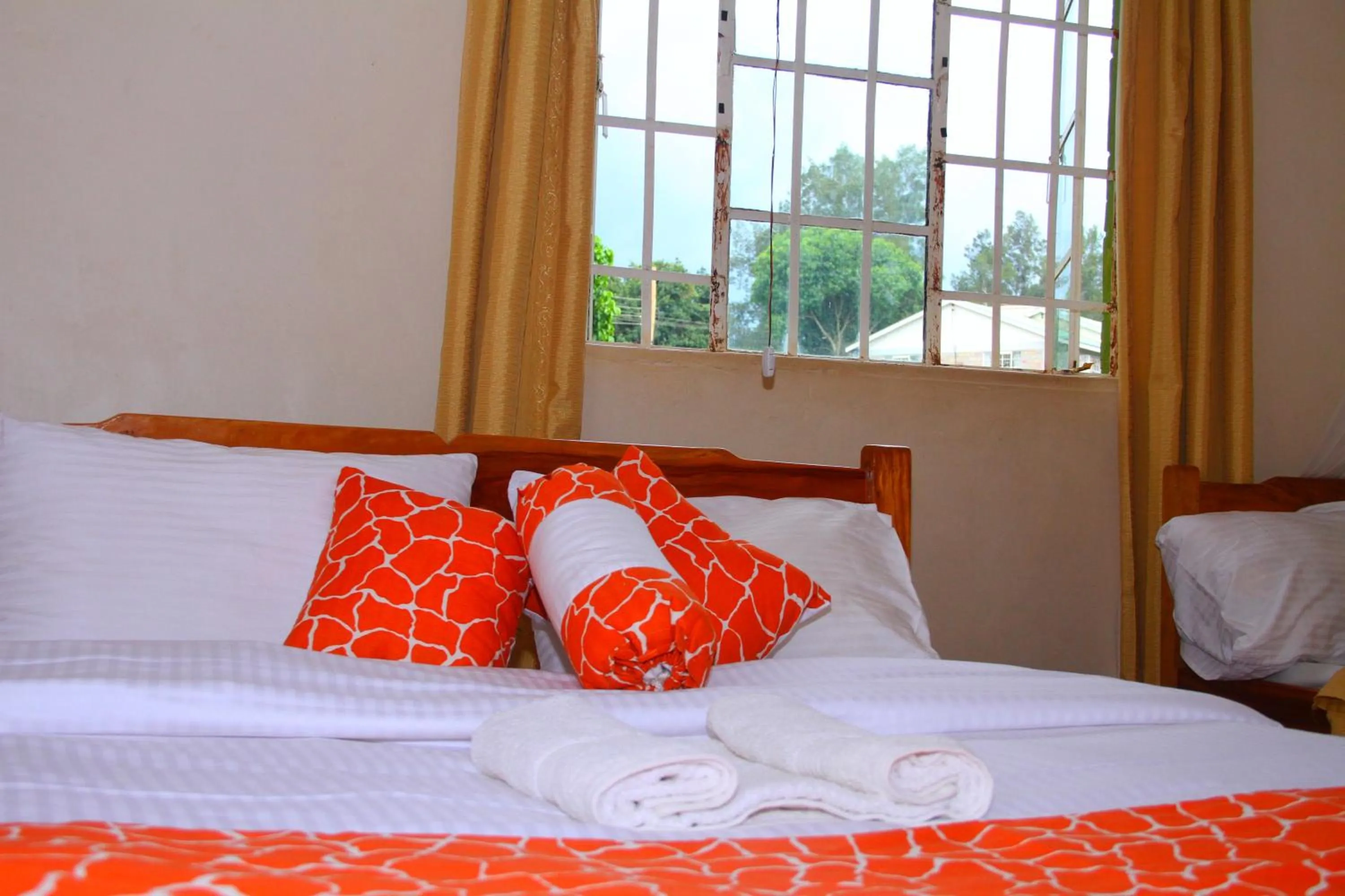 Bed in Sheywe Hotel Kakamega