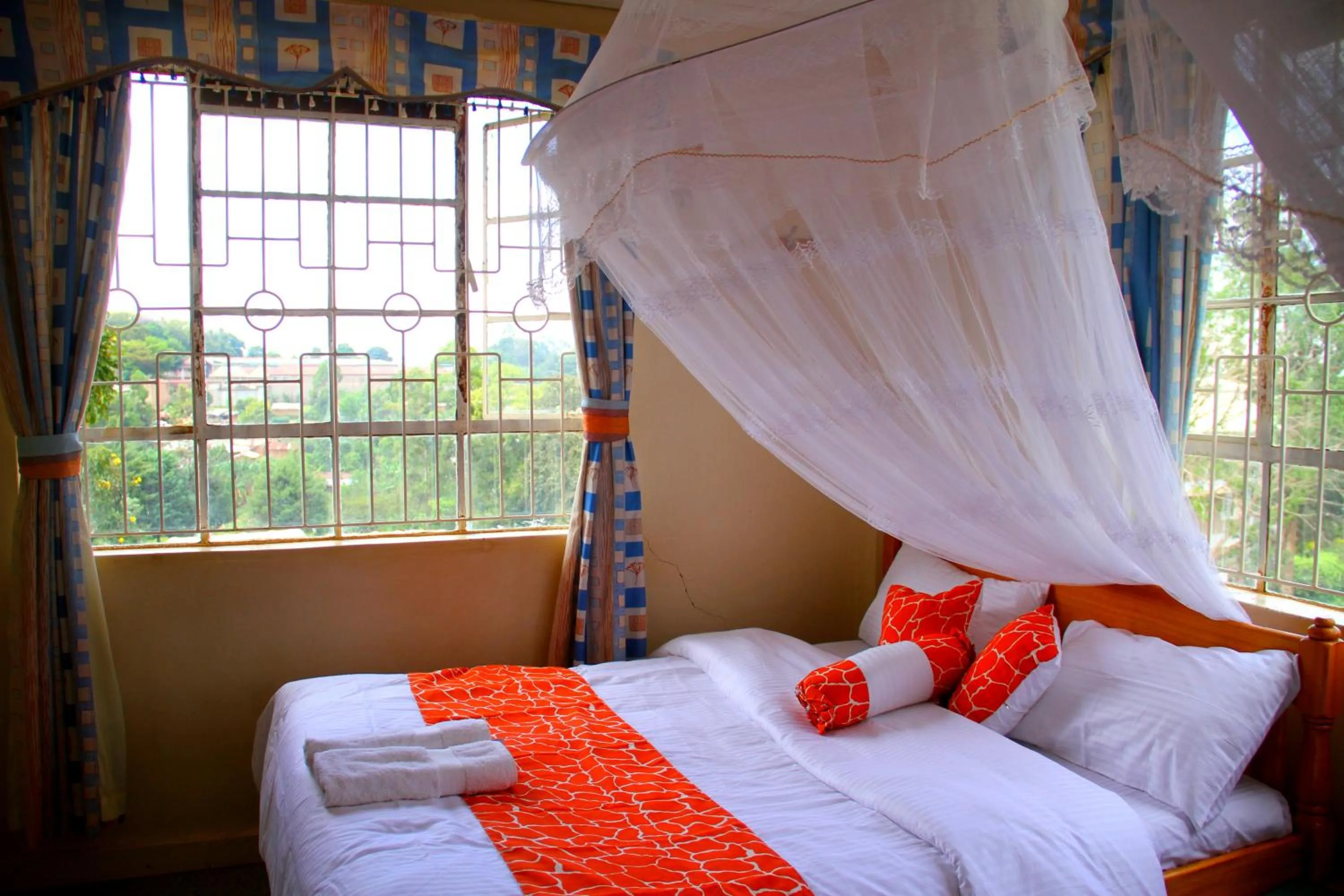 Bed in Sheywe Hotel Kakamega