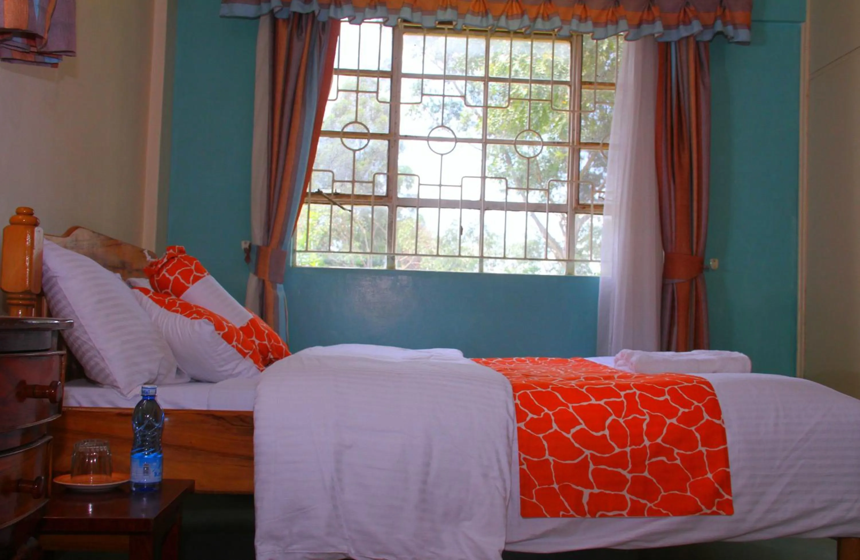 Bed in Sheywe Hotel Kakamega