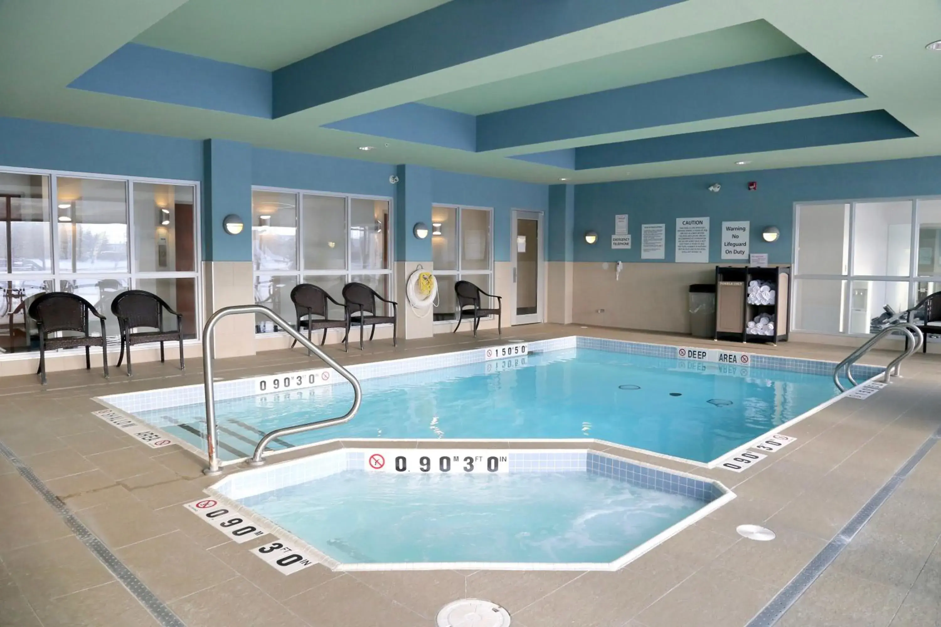 Swimming pool in Holiday Inn Express Brampton by IHG Swimming pool in Holiday Inn Express Brampton by IHG