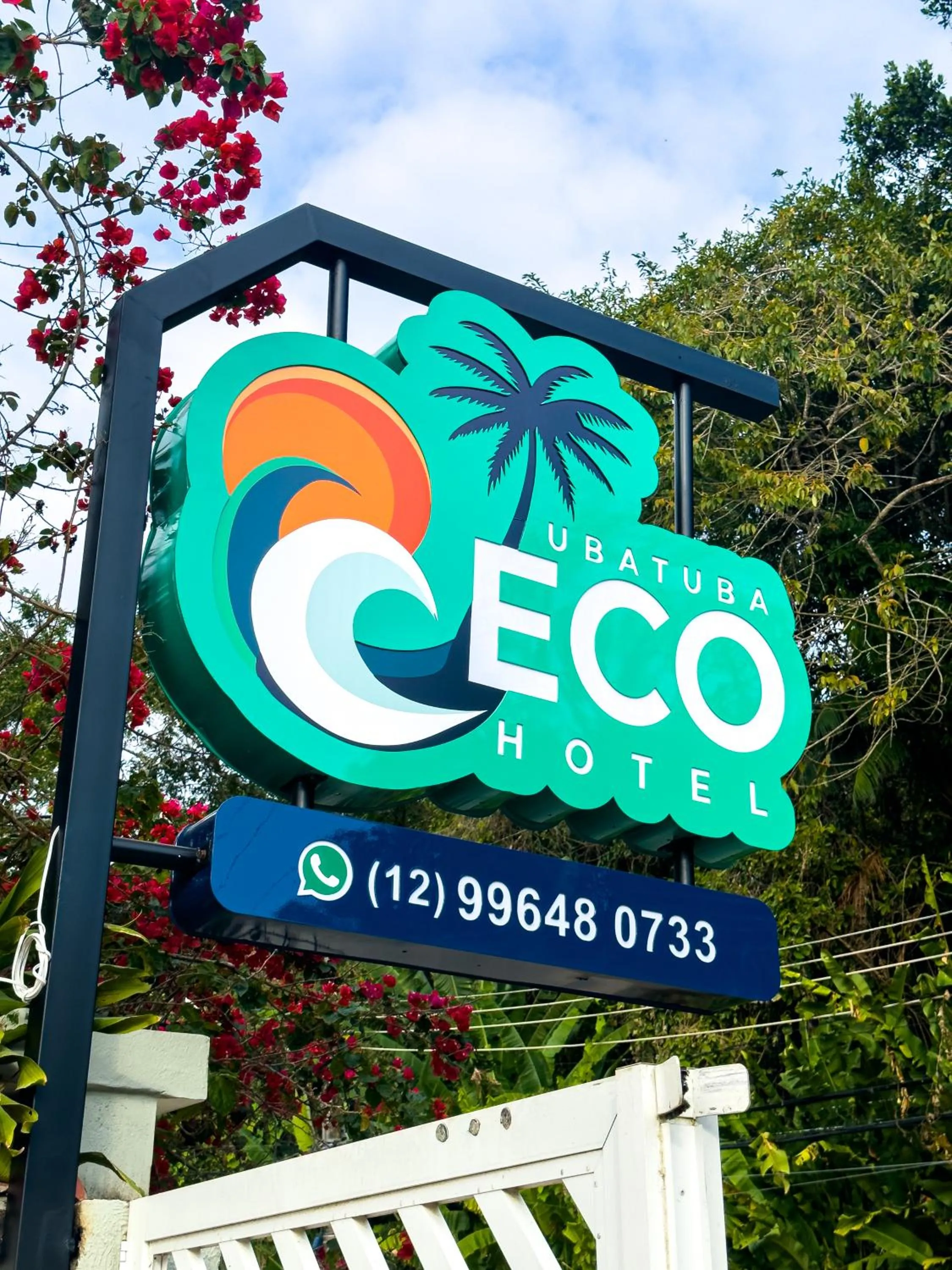 Facade/entrance in Ubatuba Eco Hotel