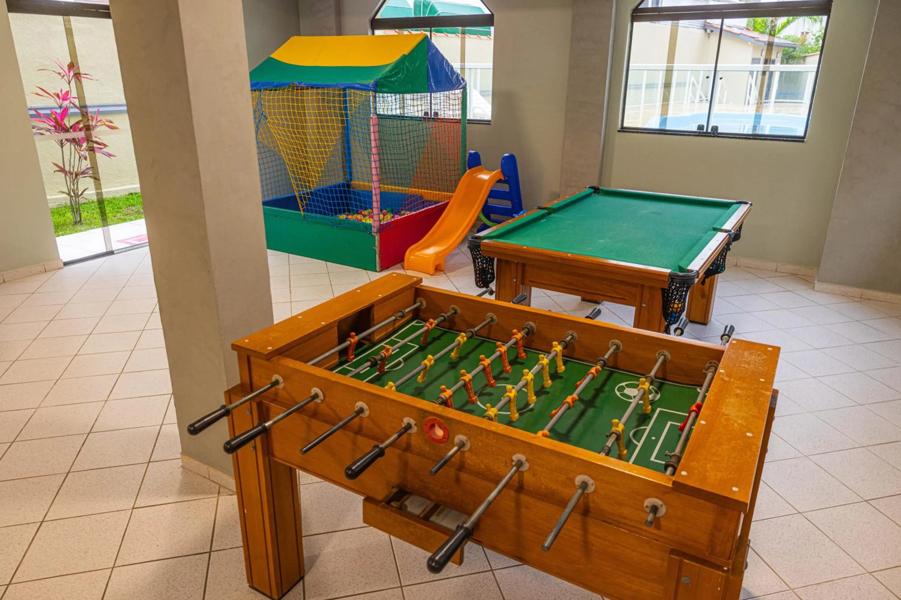 Game Room in Ubatuba Eco Hotel