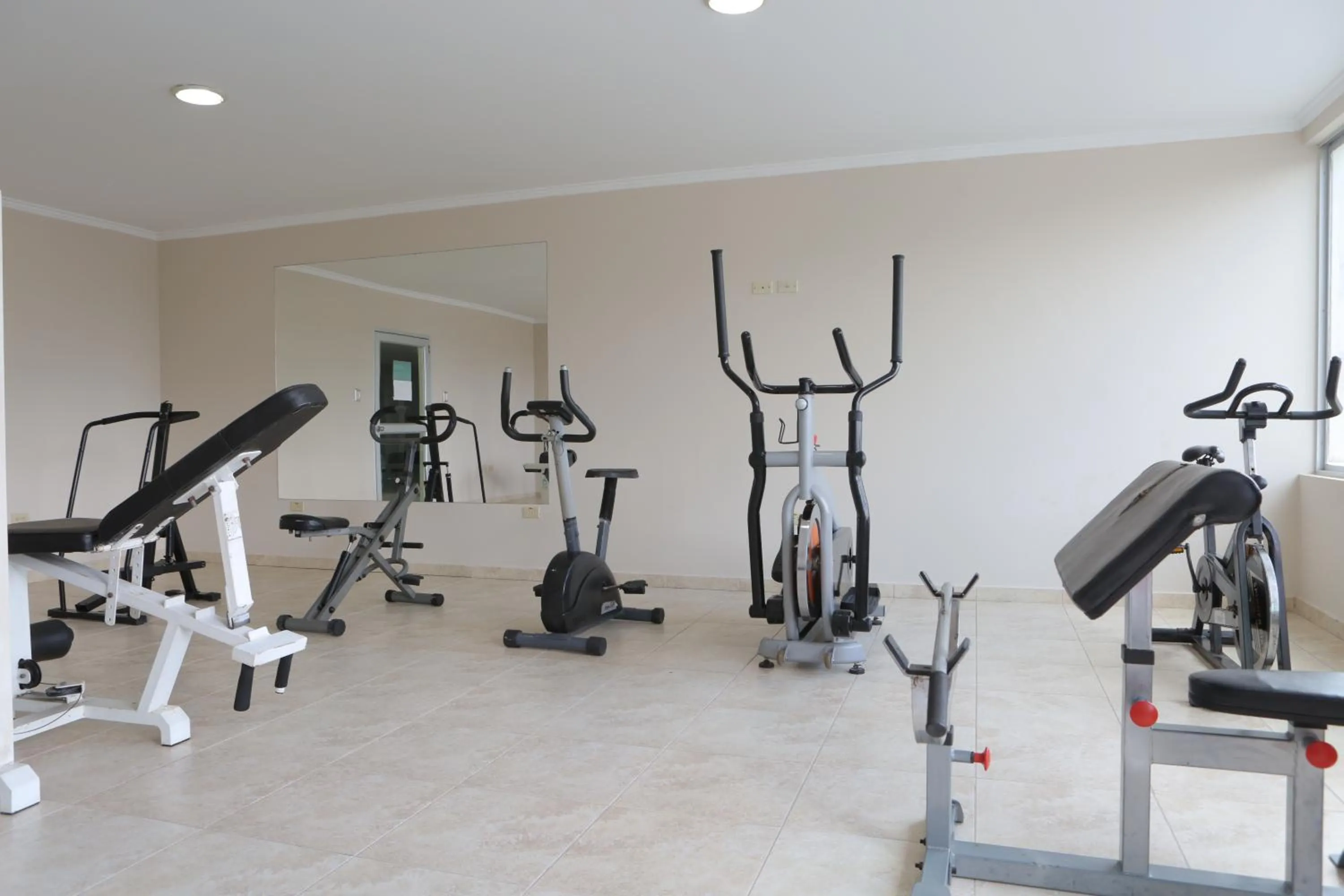 Fitness centre/facilities in Hotel El Marqués