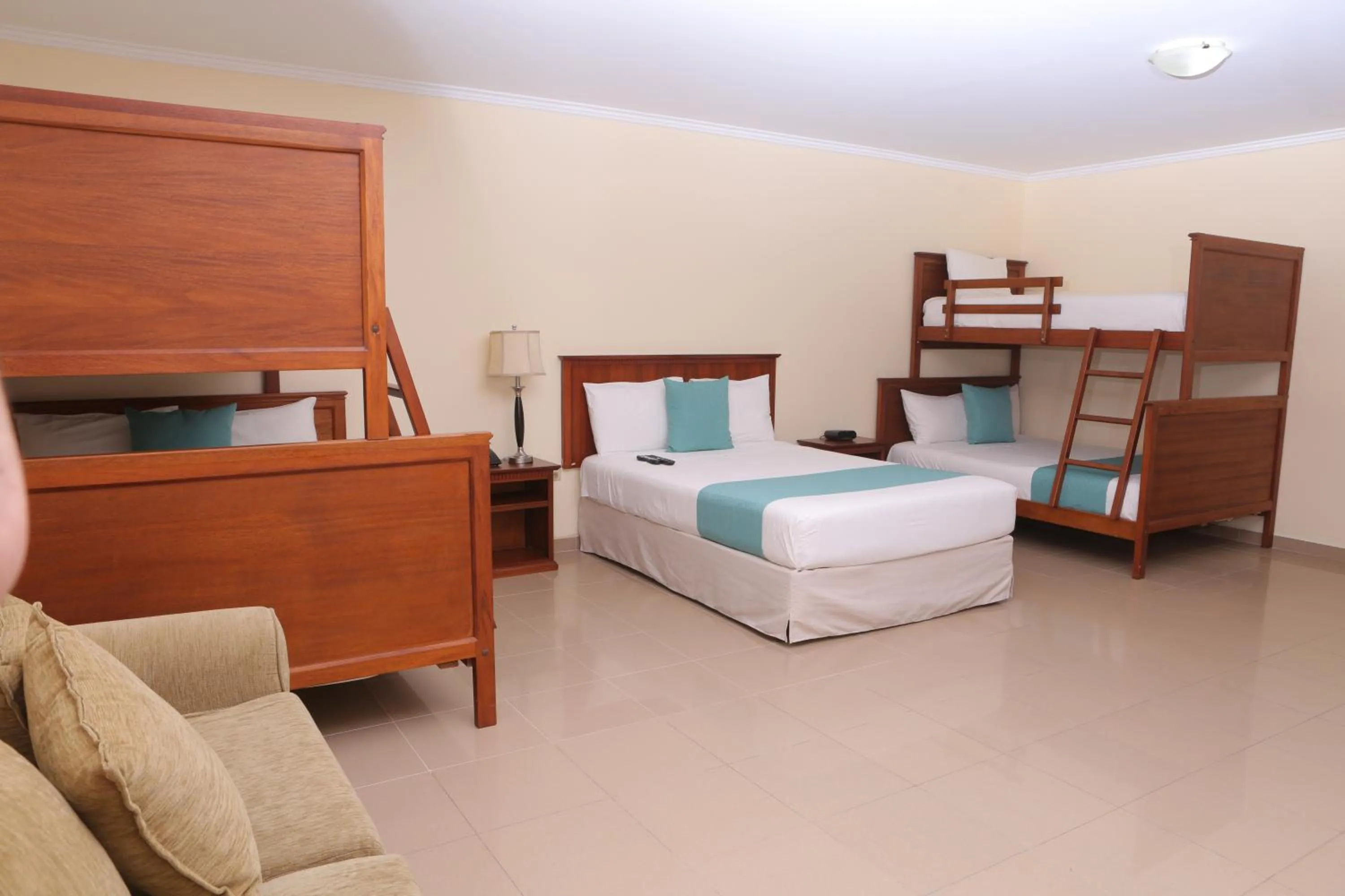 Bed in Hotel El Marqués