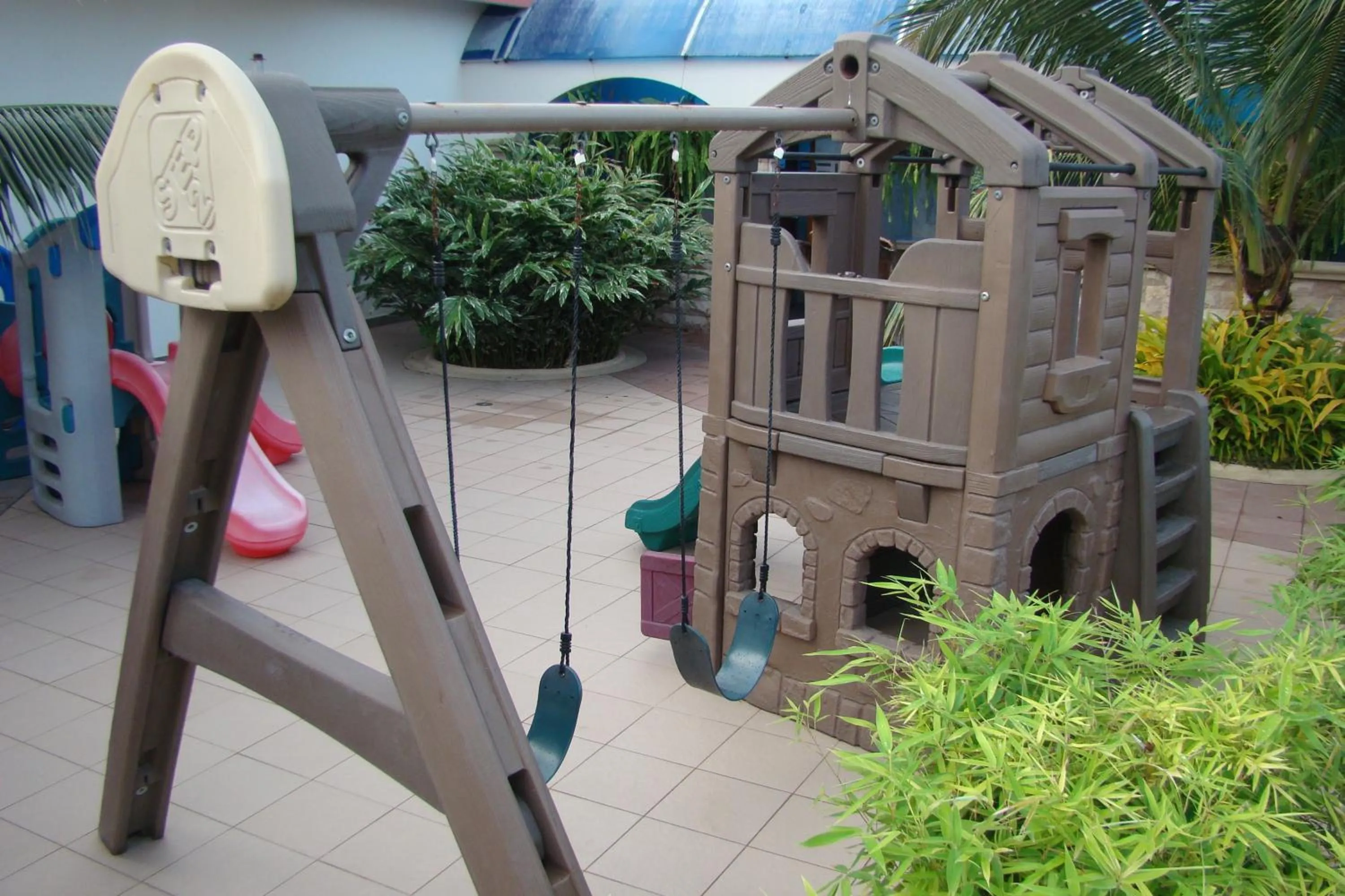 Children play ground in Hotel El Marqués