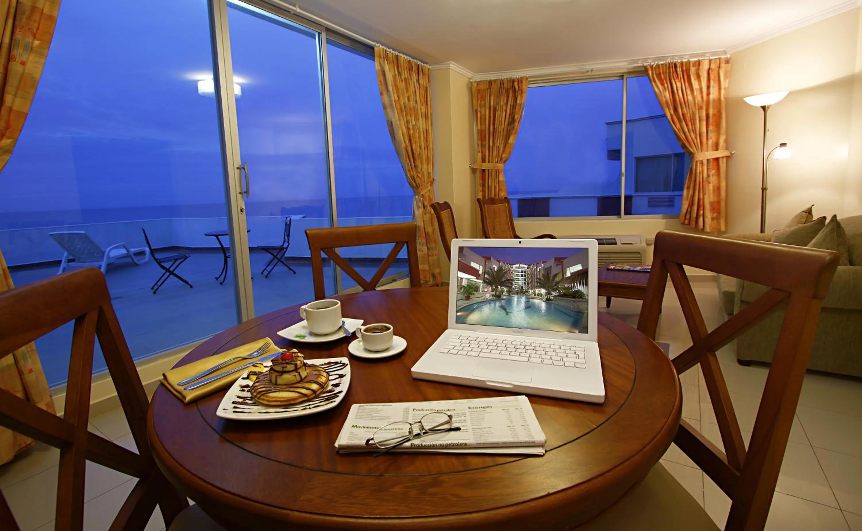 Living room in Hotel El Marqués