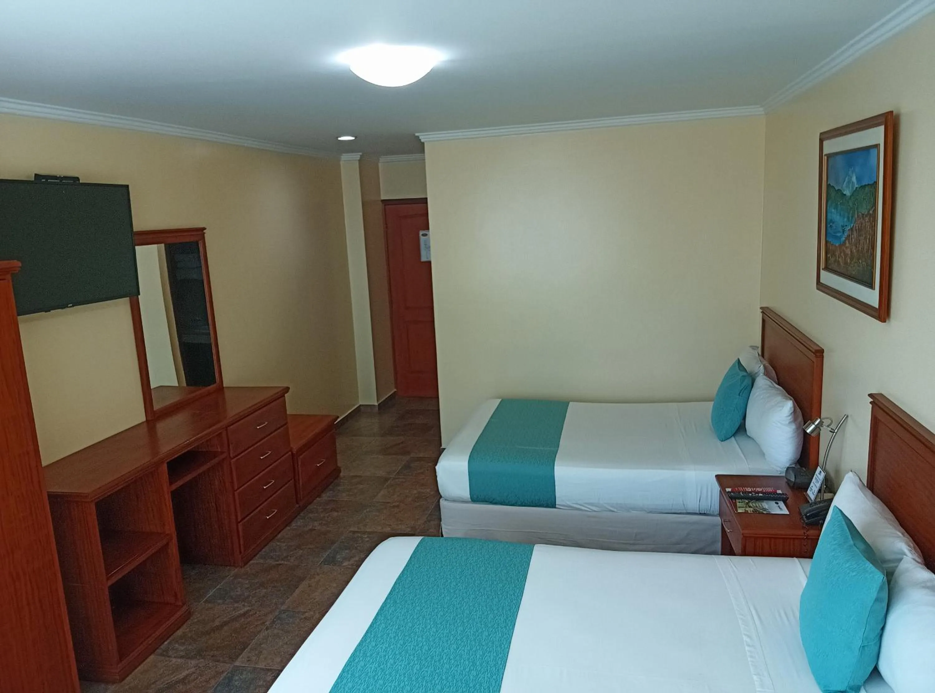 Bed in Hotel El Marqués