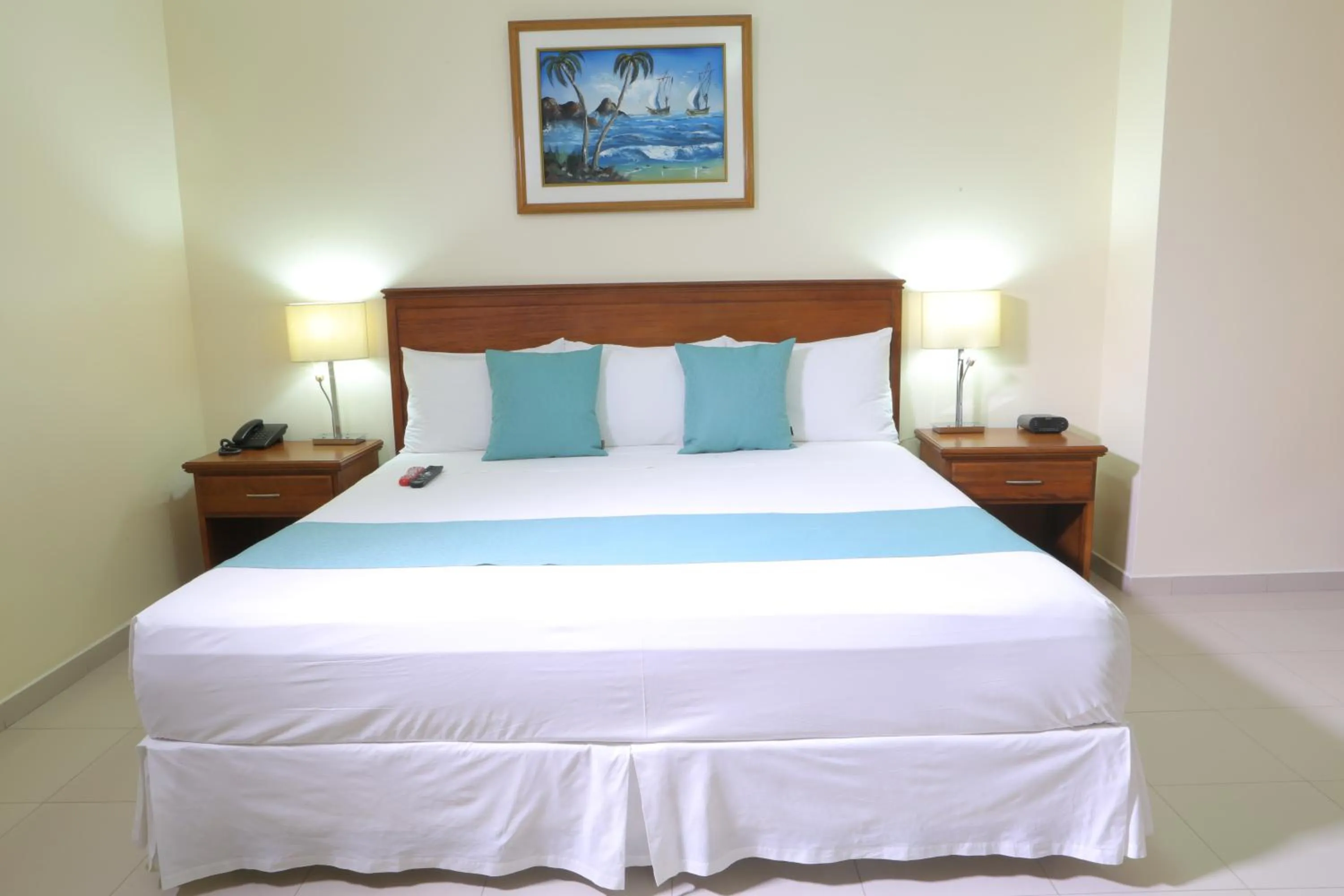 Bed in Hotel El Marqués