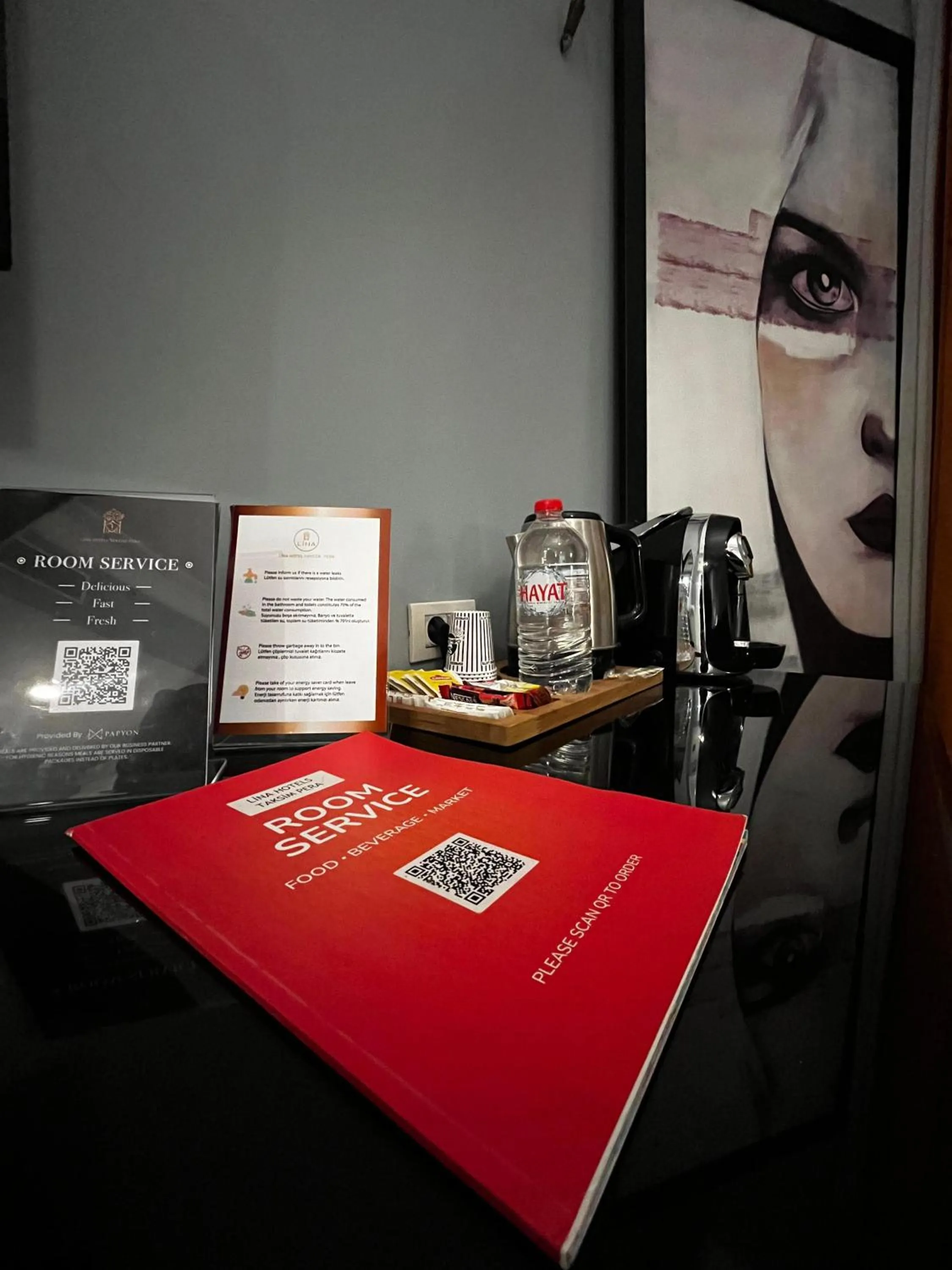 Coffee/tea facilities in Lina Hotel Taksim Pera