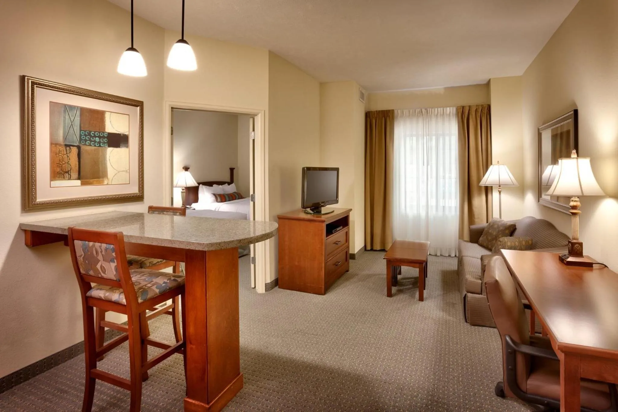 Photo of the whole room in Staybridge Suites Omaha 80th and Dodge by IHG