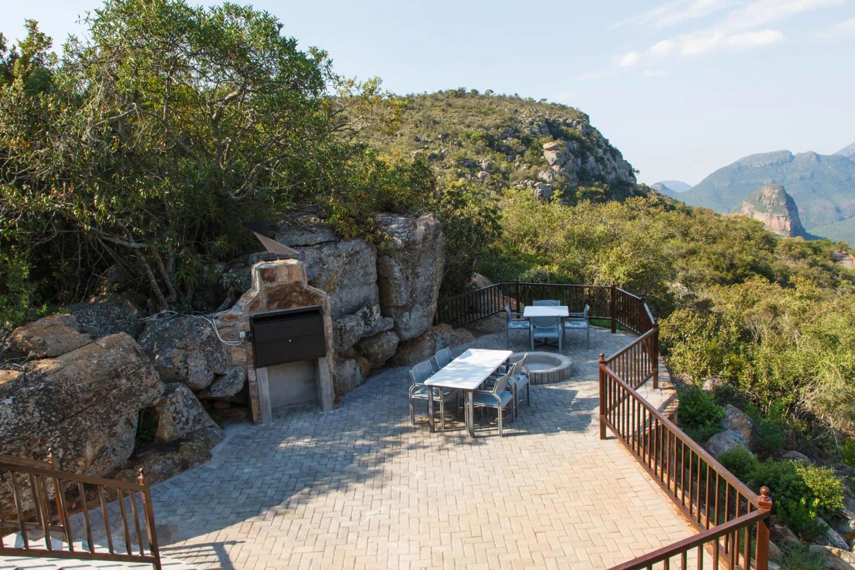 BBQ facilities in Blyde Canyon, A Forever Resort