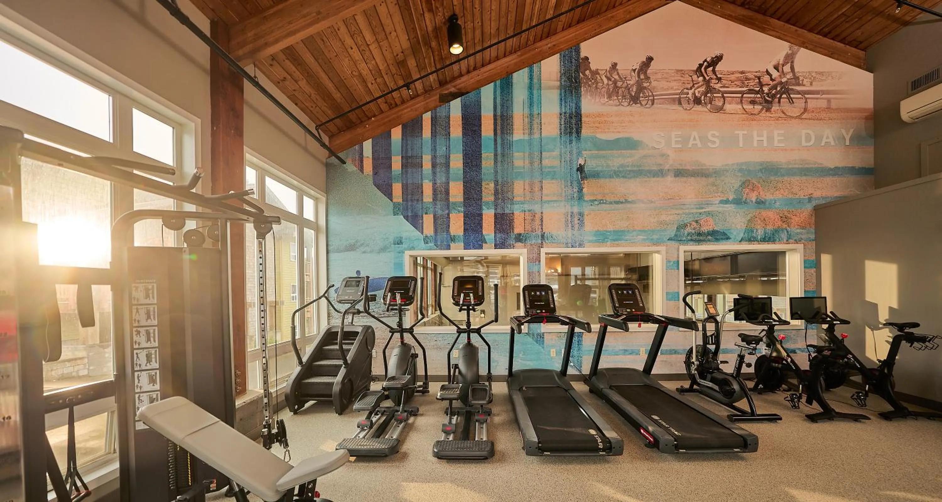 Fitness centre/facilities in Surfsand Resort