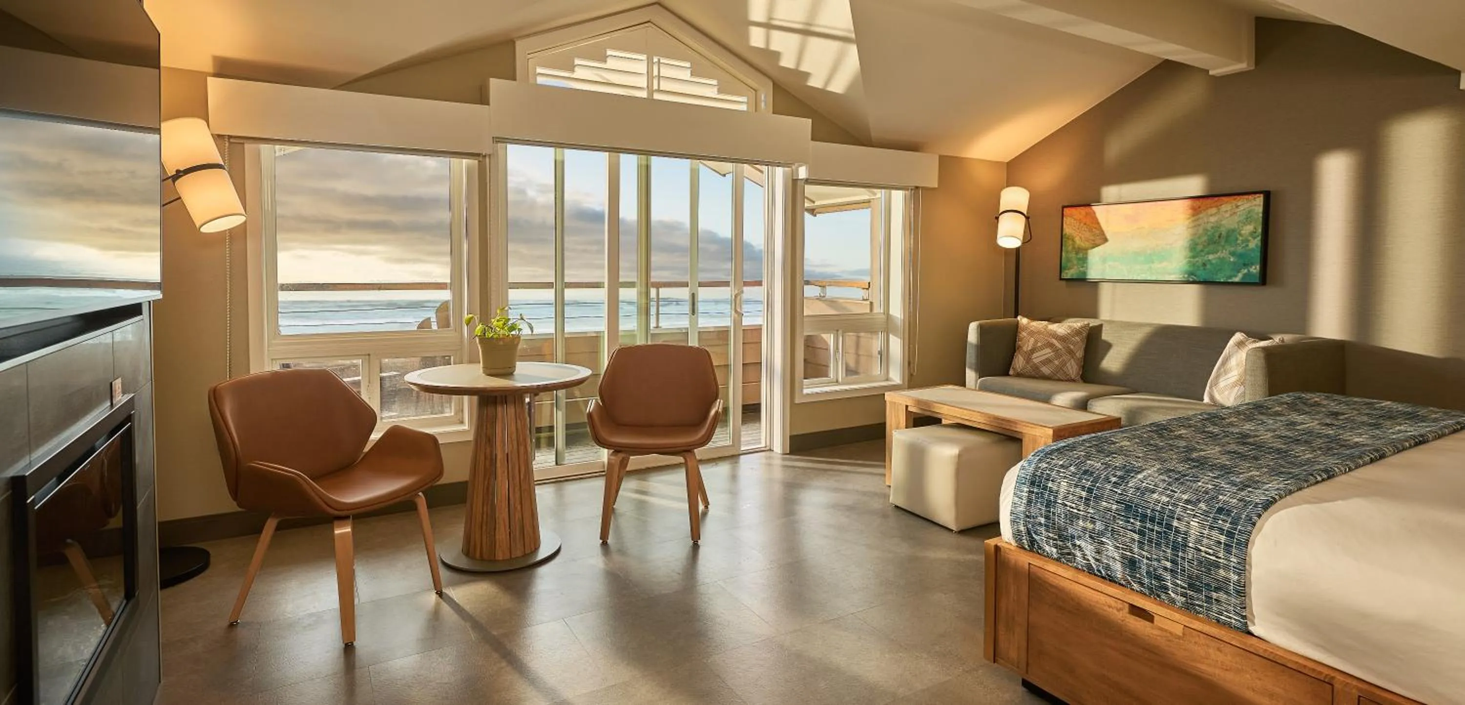 Bed in Surfsand Resort