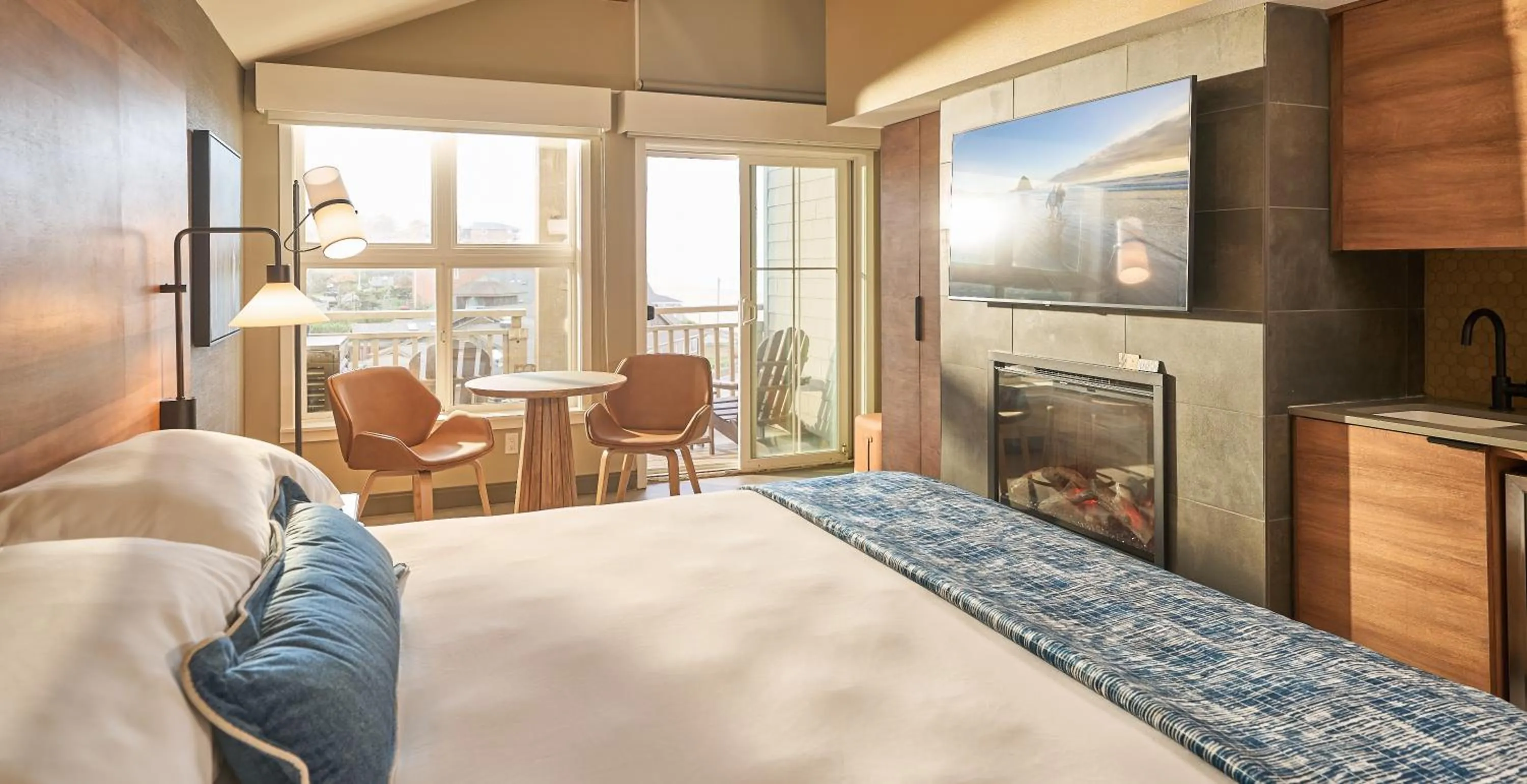 Bed in Surfsand Resort