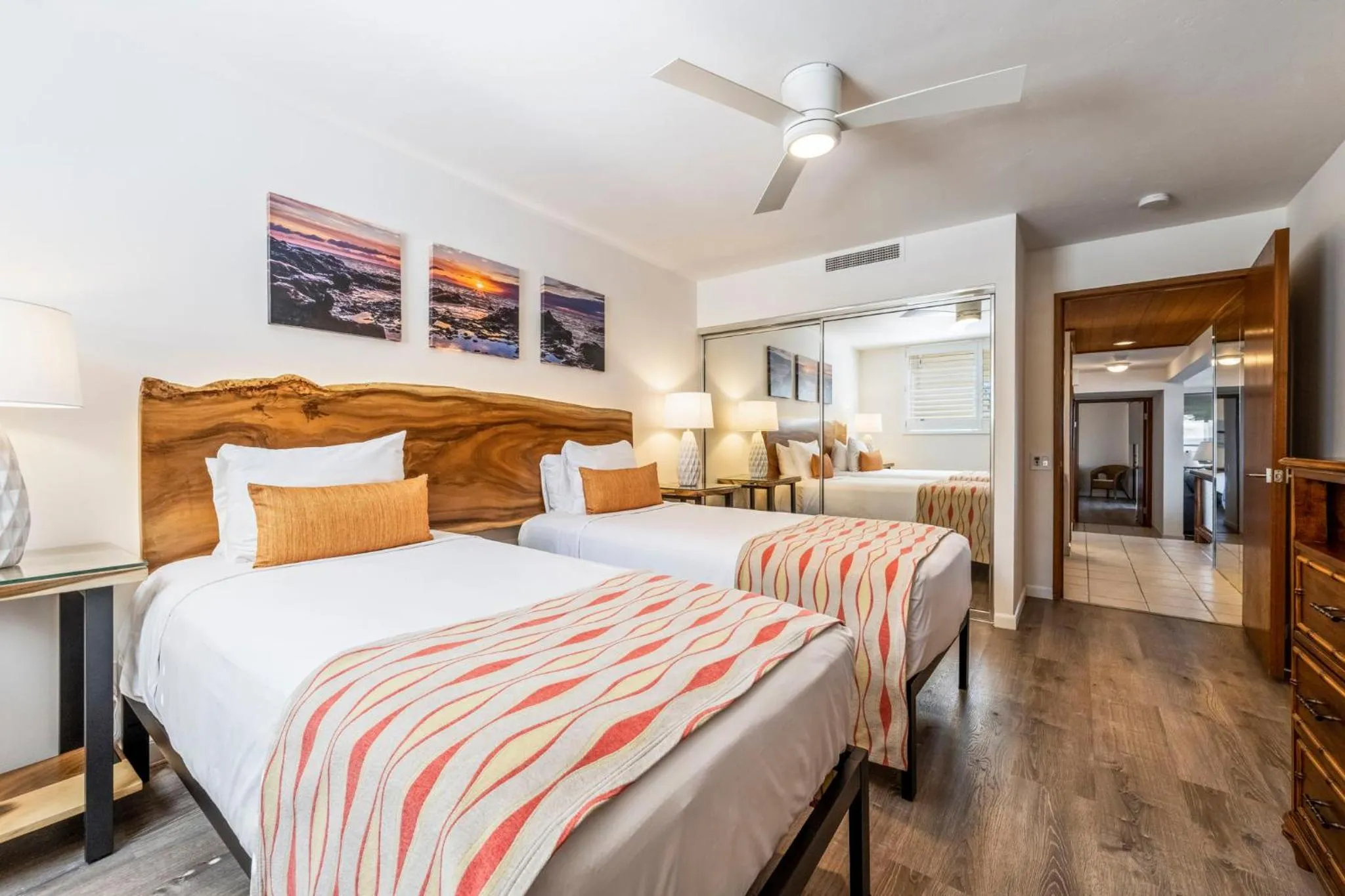 Bed in Polo Beach Club - CoralTree Residence Collection