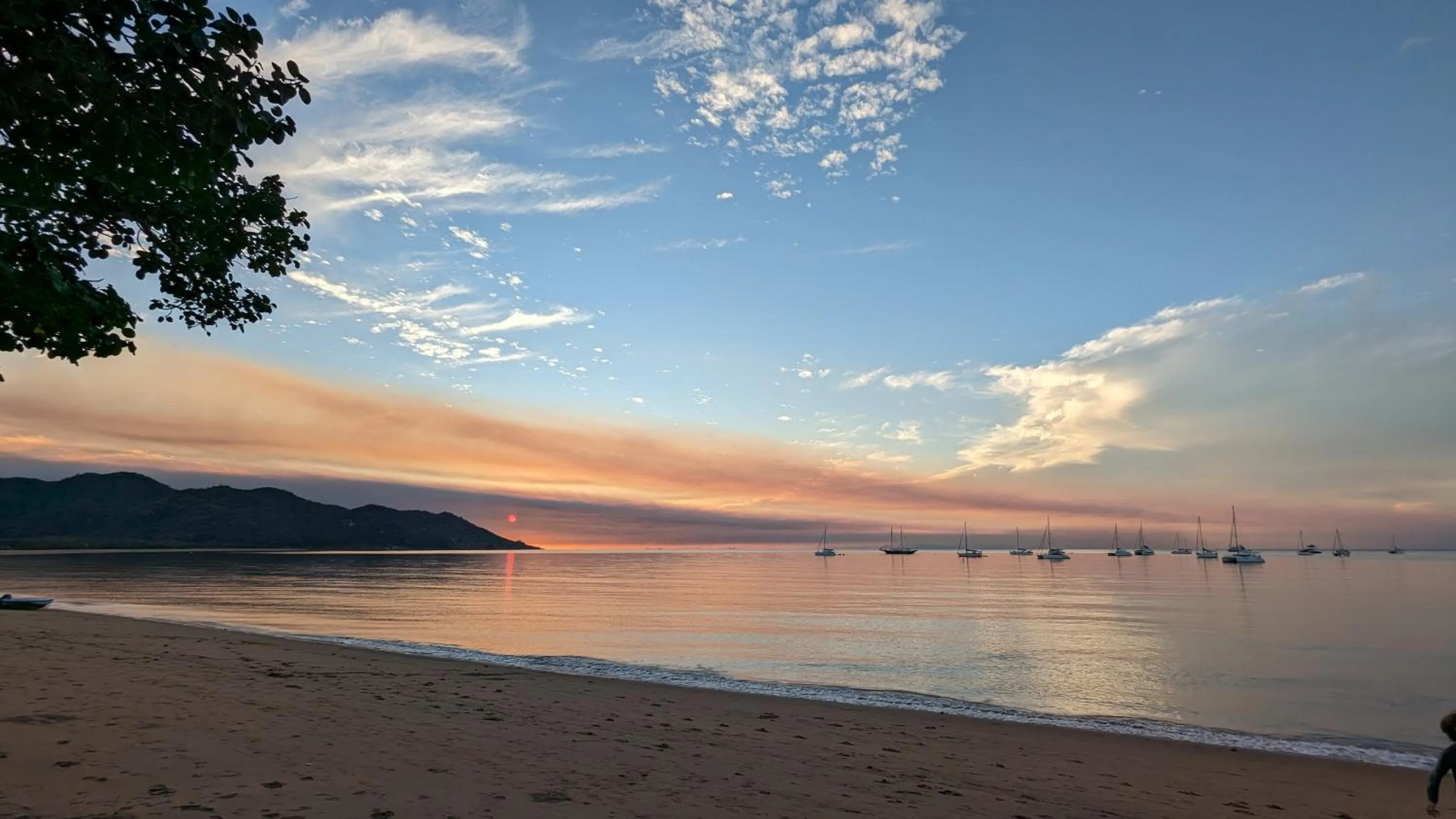 Sunset in Sails On Horseshoe