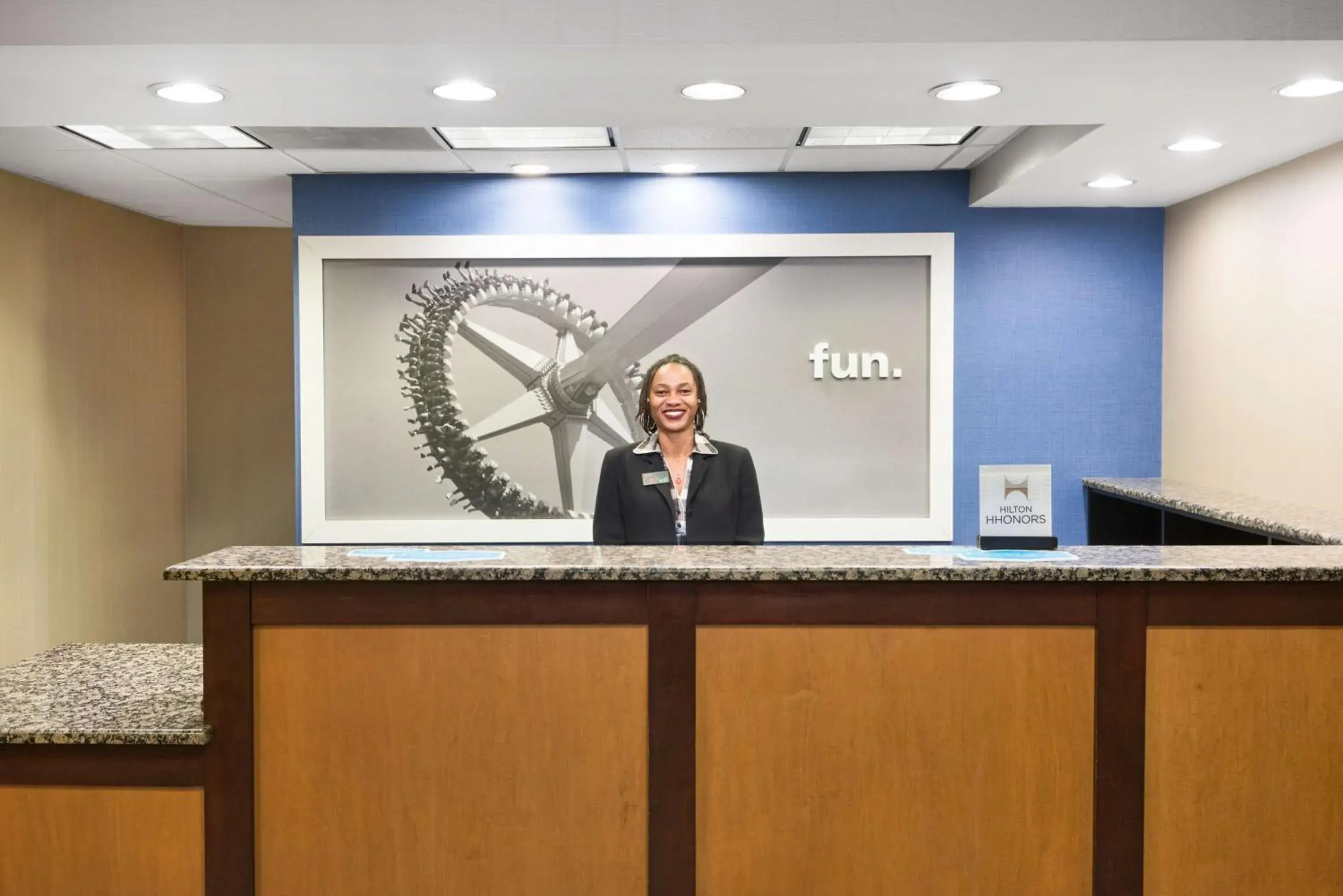 Lobby or reception in Hampton Inn Atlanta Perimeter Center Lobby or reception in Hampton Inn Atlanta Perimeter Center