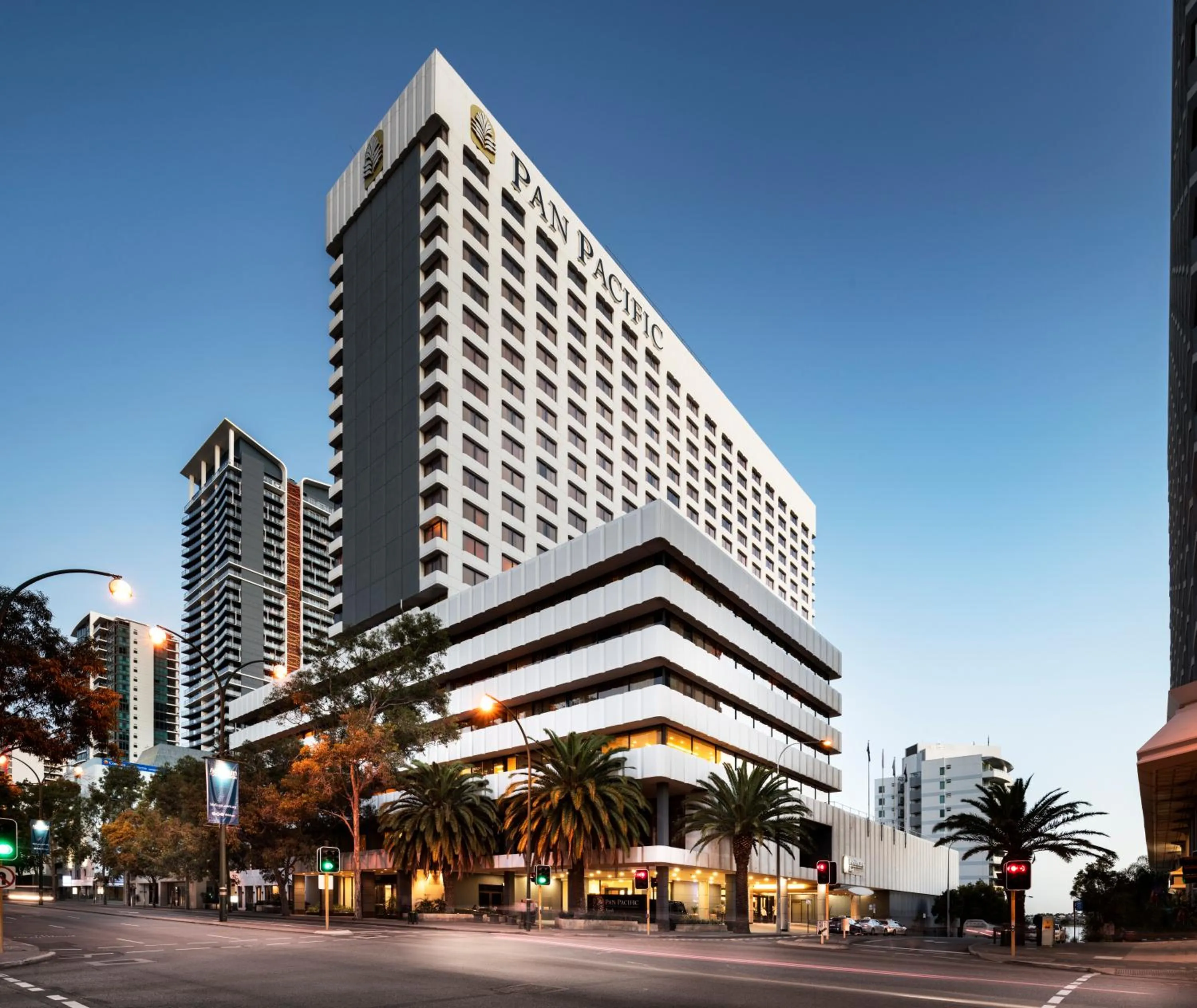 Property building in Pan Pacific Perth