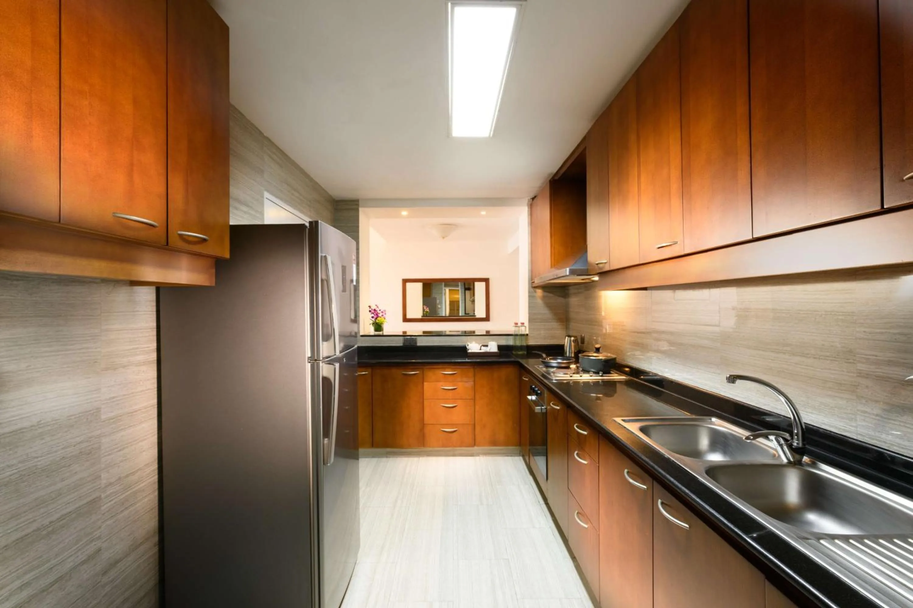 Kitchen or kitchenette in Hilton Colombo Residence