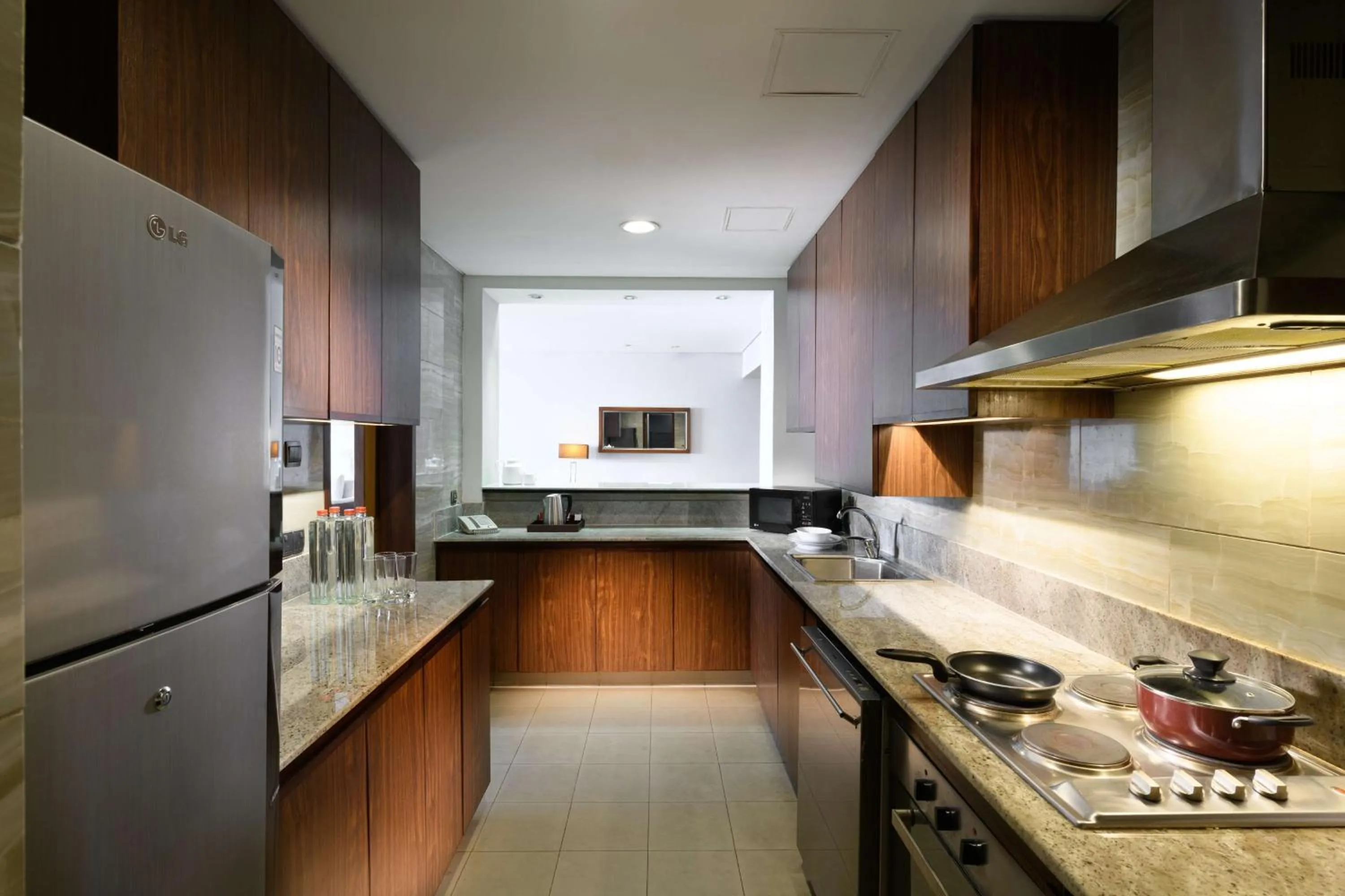 Kitchen or kitchenette in Hilton Colombo Residence