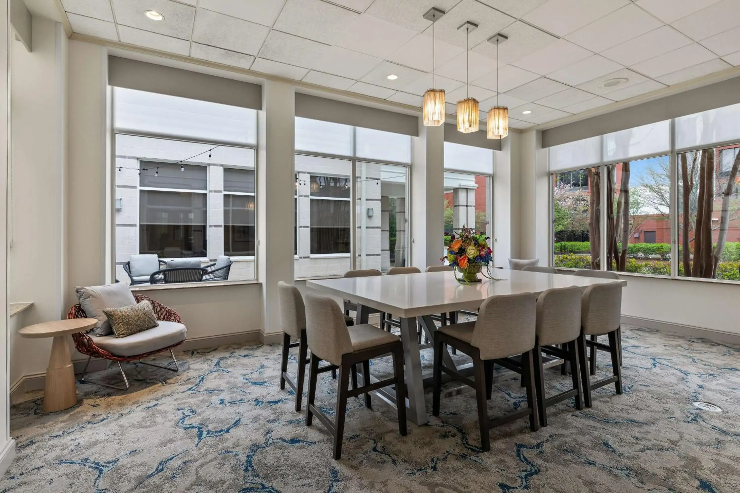 Lobby or reception in Hilton Garden Inn Atlanta East/Stonecrest Lobby or reception in Hilton Garden Inn Atlanta East/Stonecrest