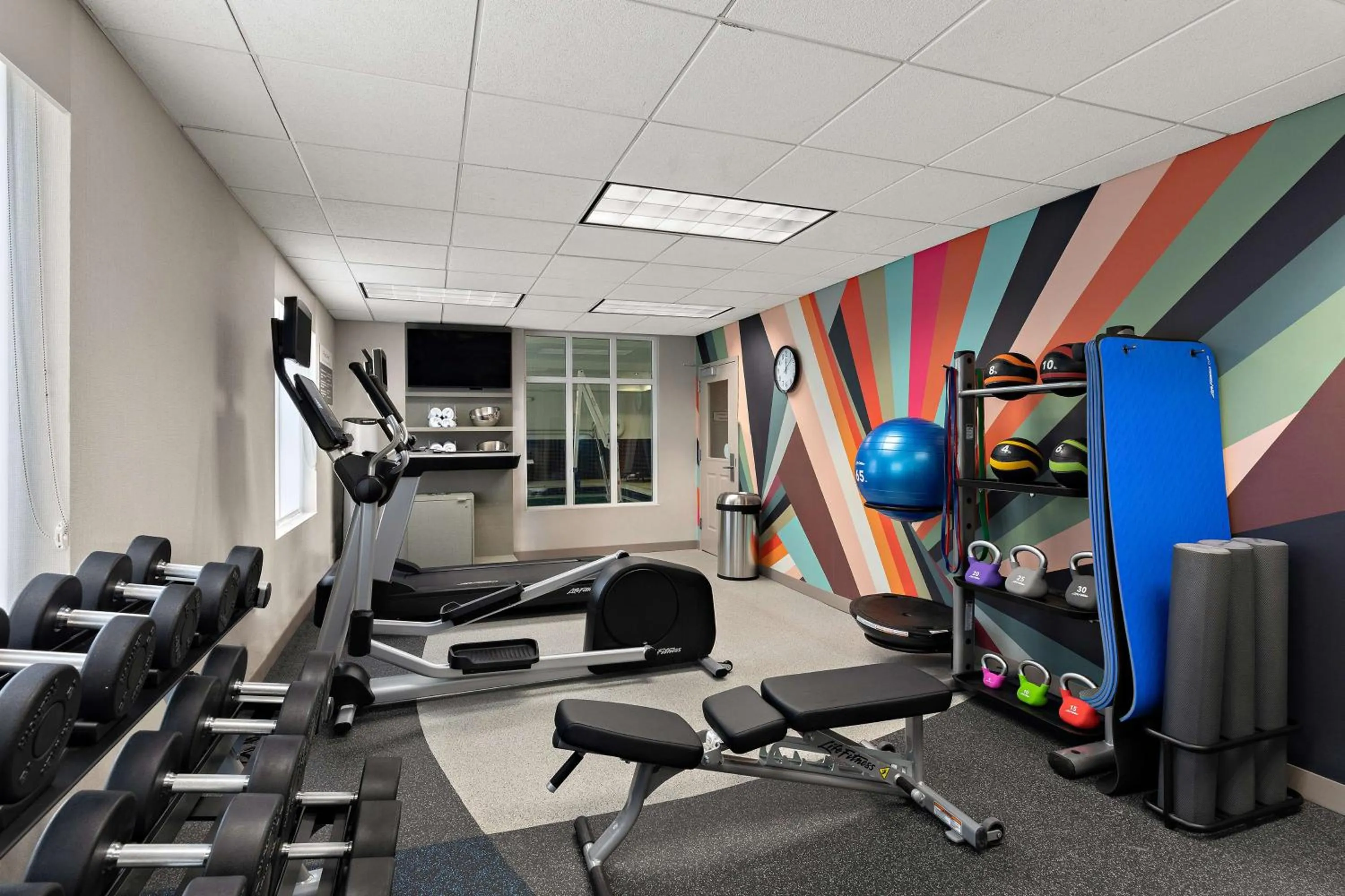 Fitness centre/facilities in Hilton Garden Inn Atlanta East/Stonecrest