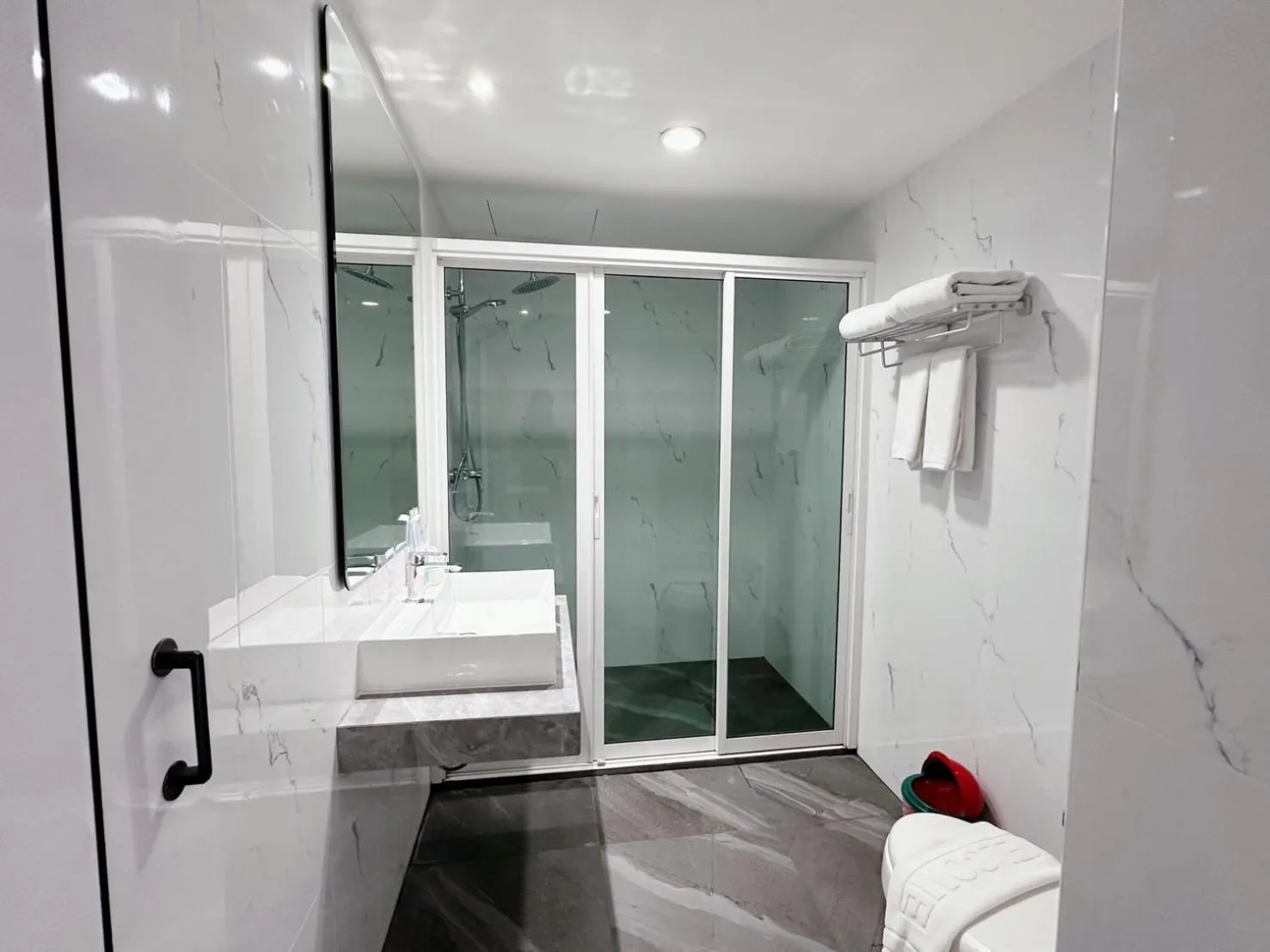 Bathroom in Miloft Sathorn Hotel - SHA Plus Certified