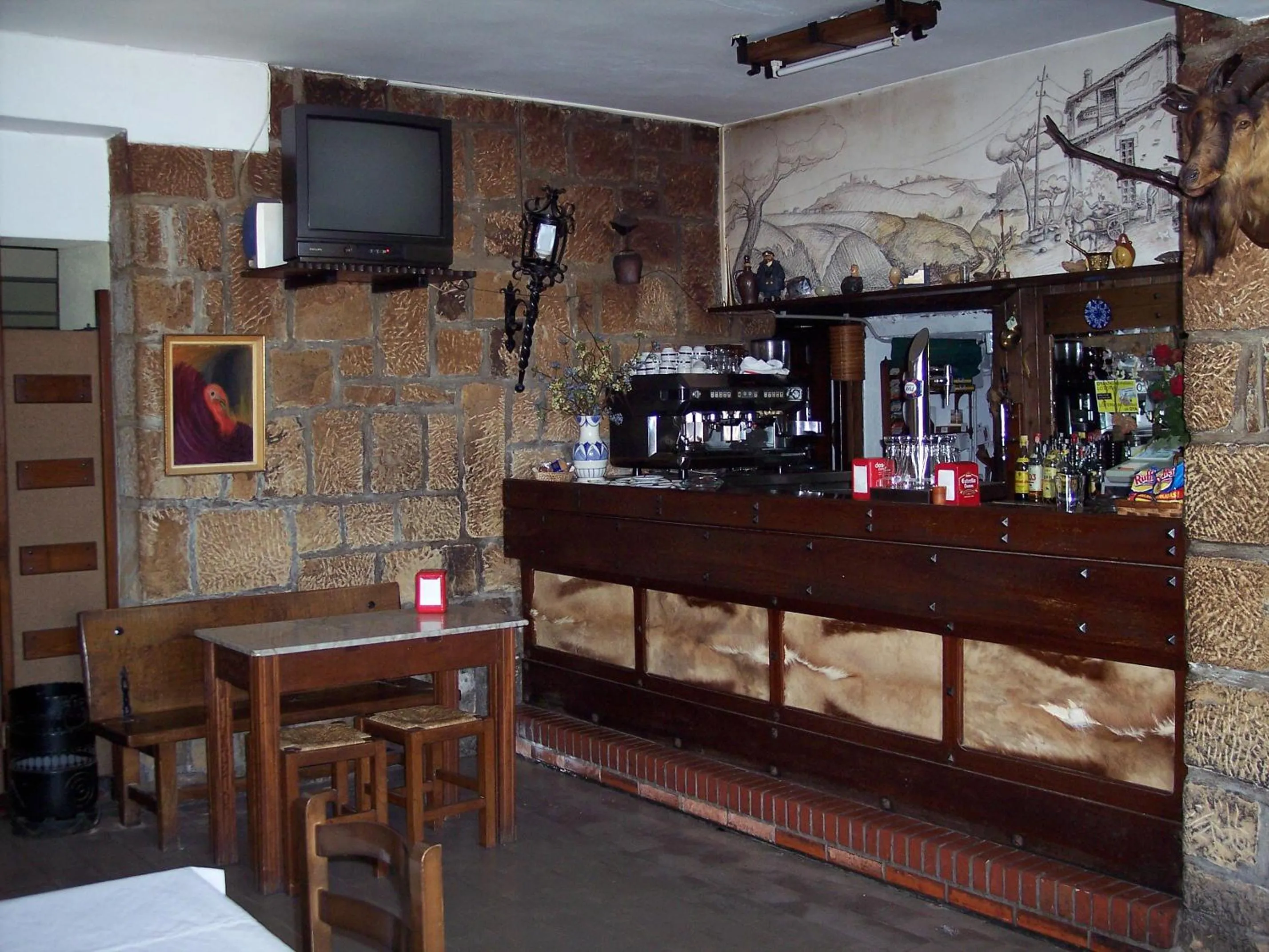 Lounge or bar in Hotel Azkue