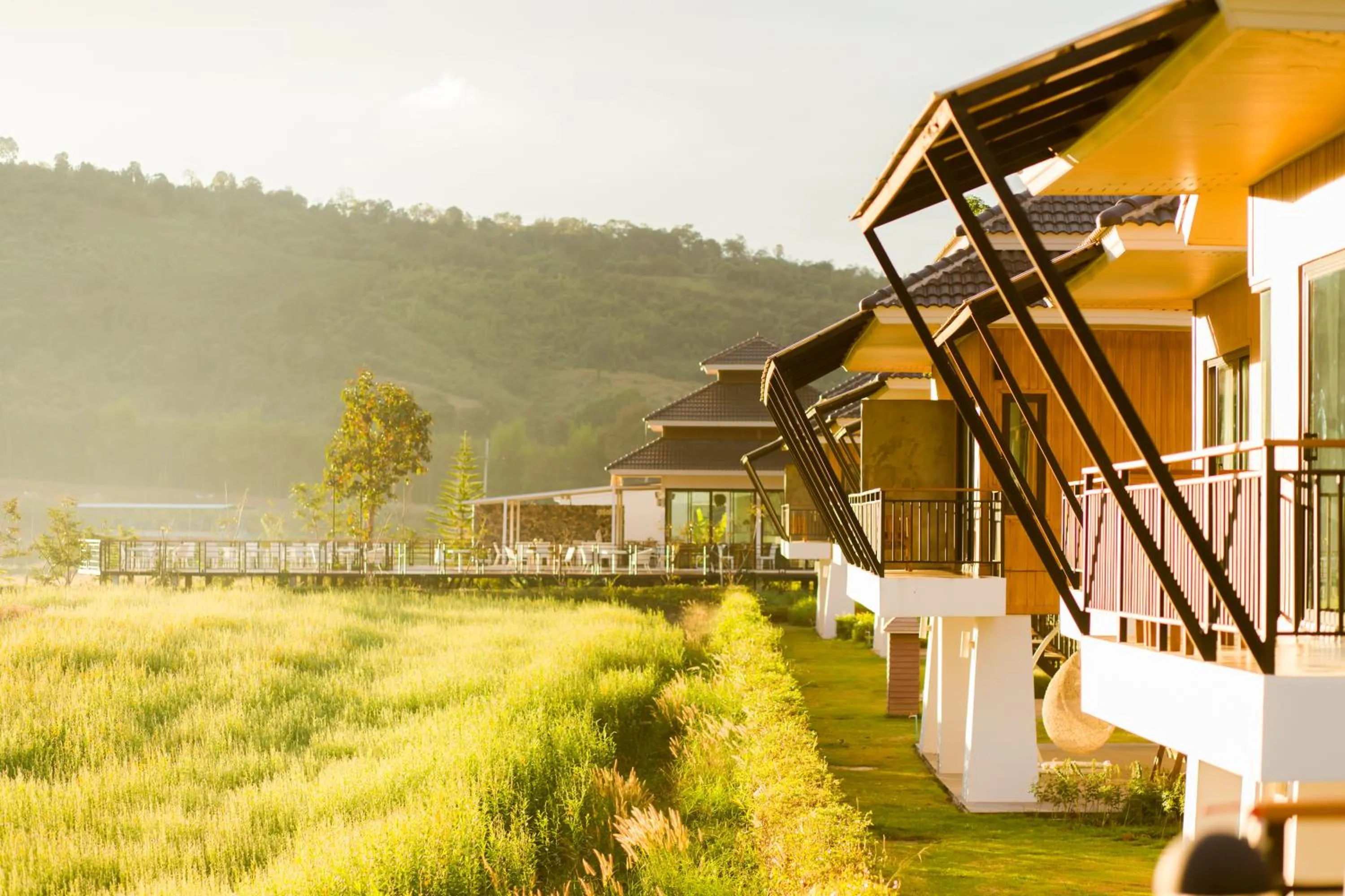 Garden view in Phuruakeeree Resort
