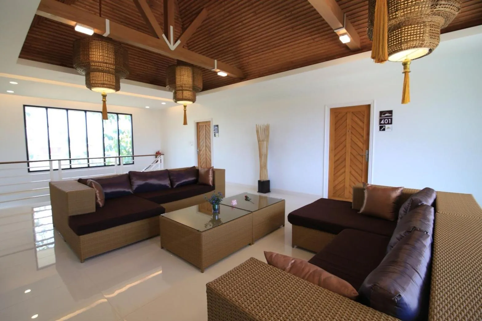 Communal lounge/ TV room in Phuruakeeree Resort