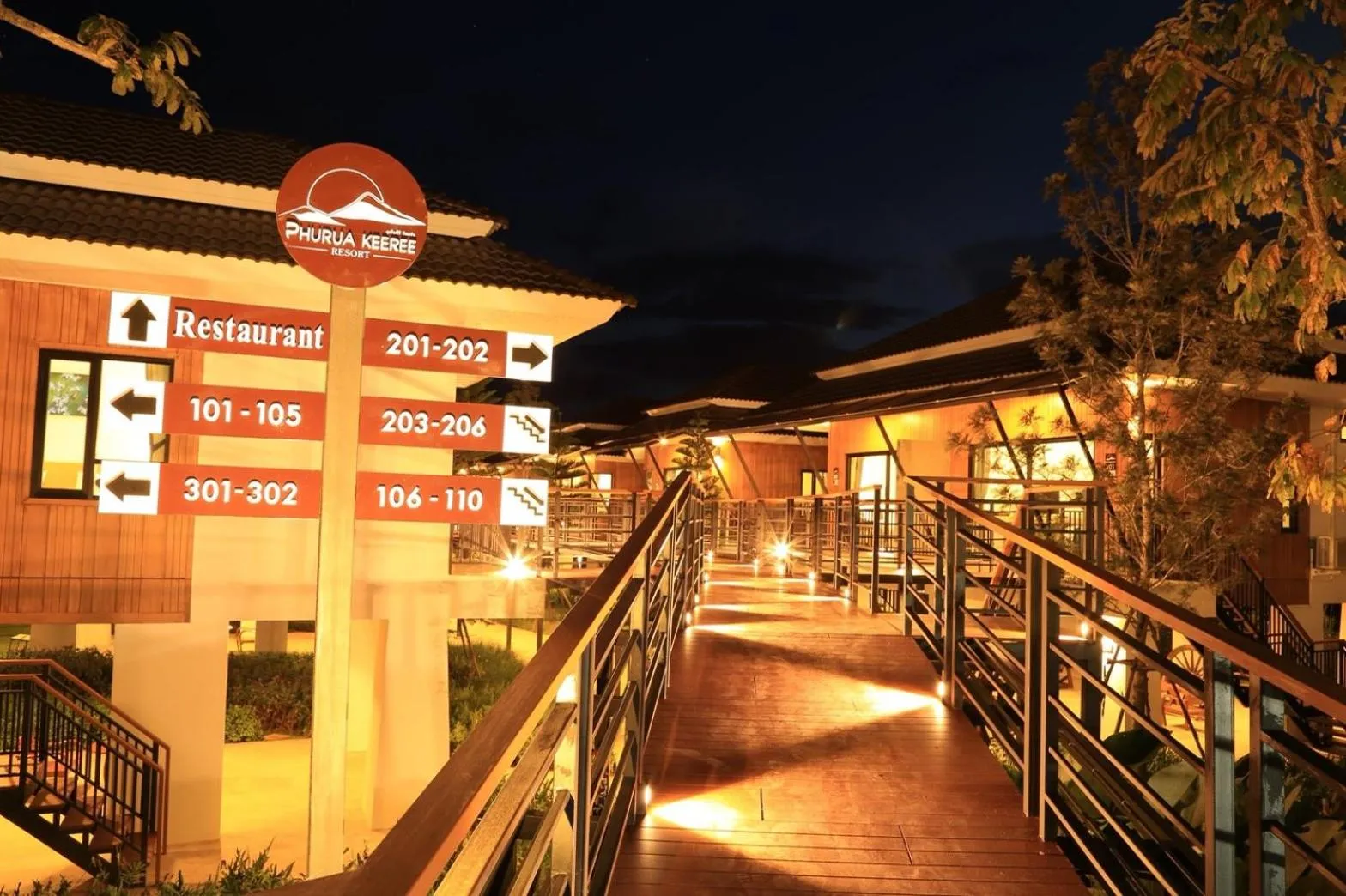 Night in Phuruakeeree Resort