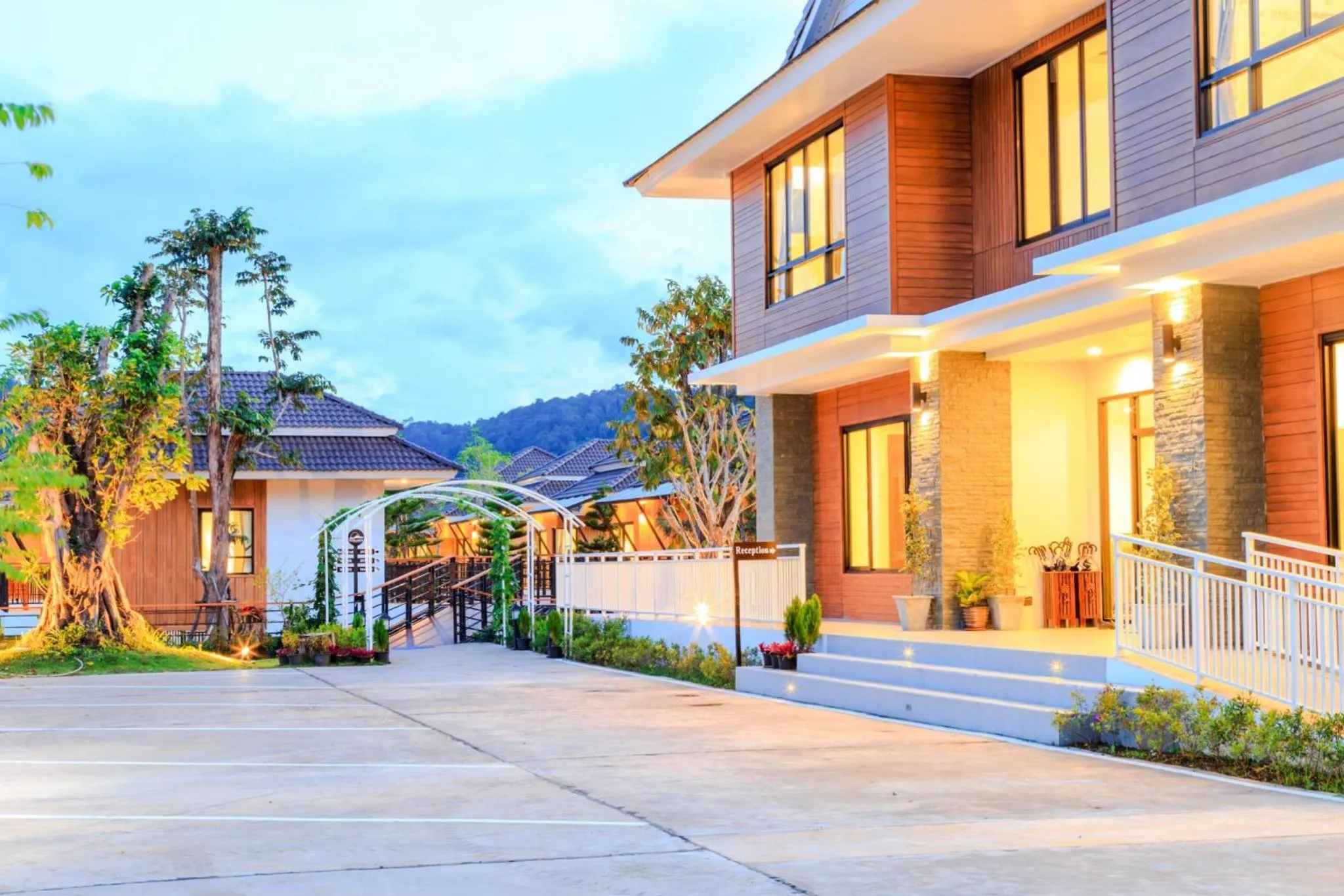 Facade/entrance in Phuruakeeree Resort