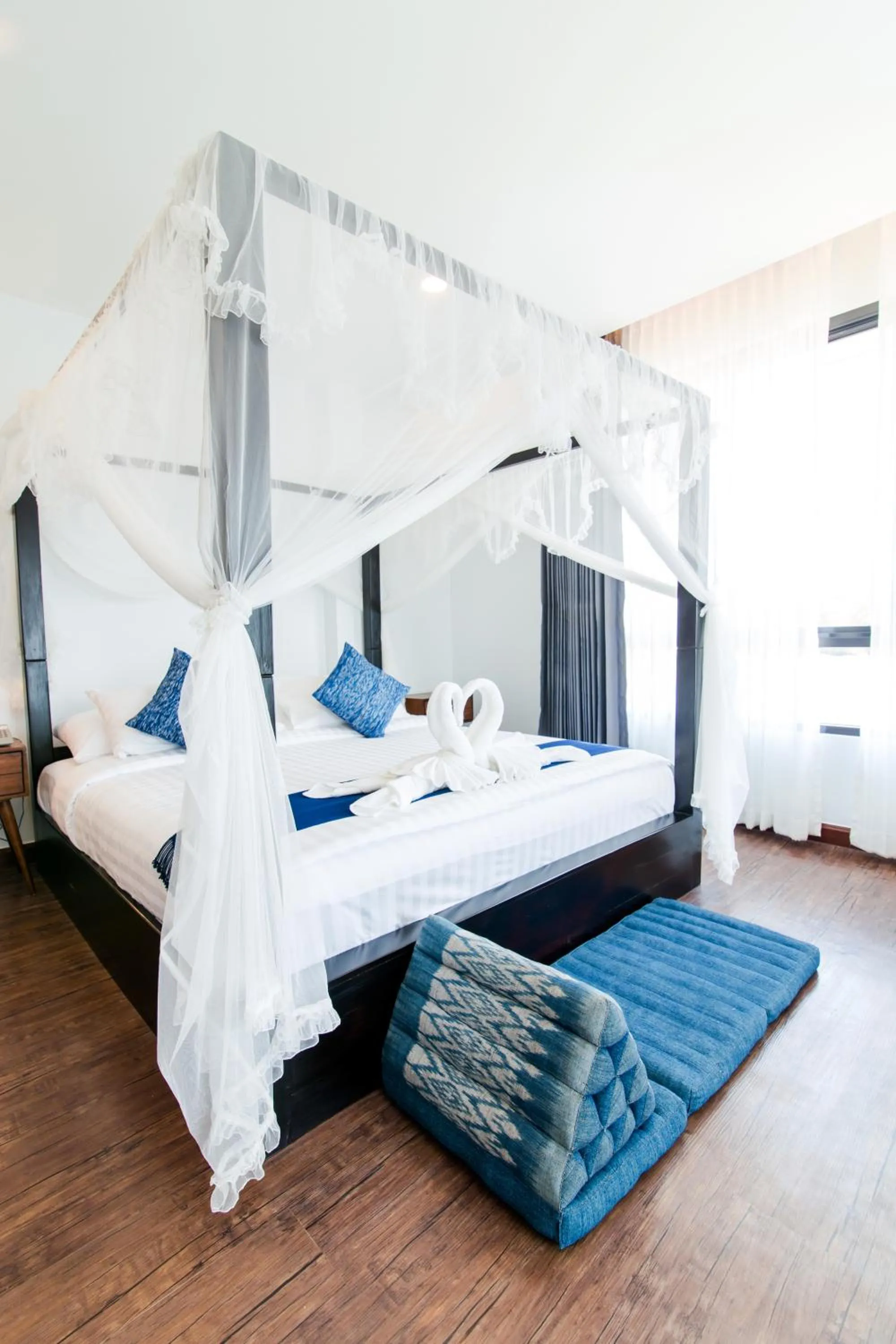 Bed in Phuruakeeree Resort