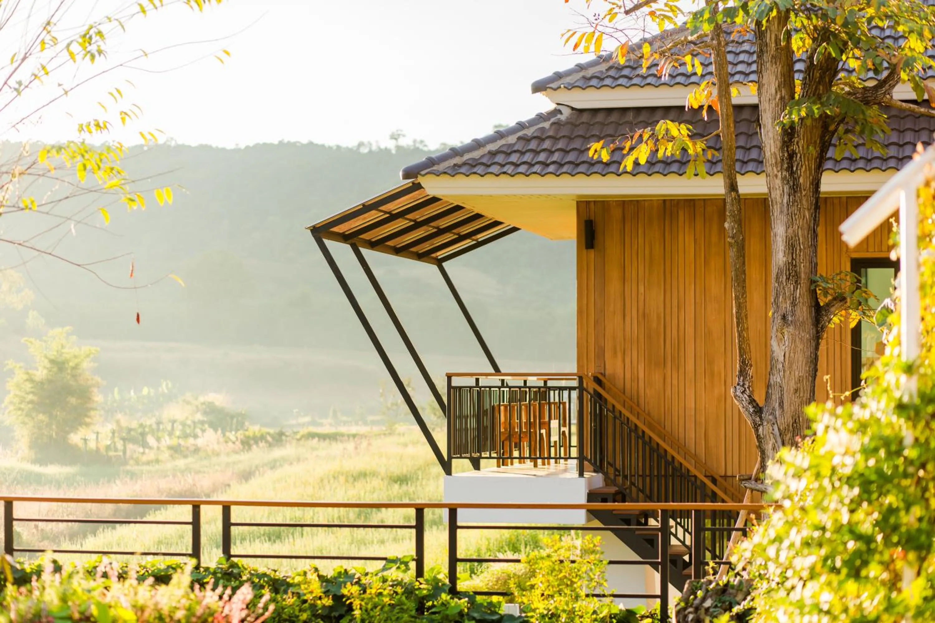 Balcony/Terrace in Phuruakeeree Resort