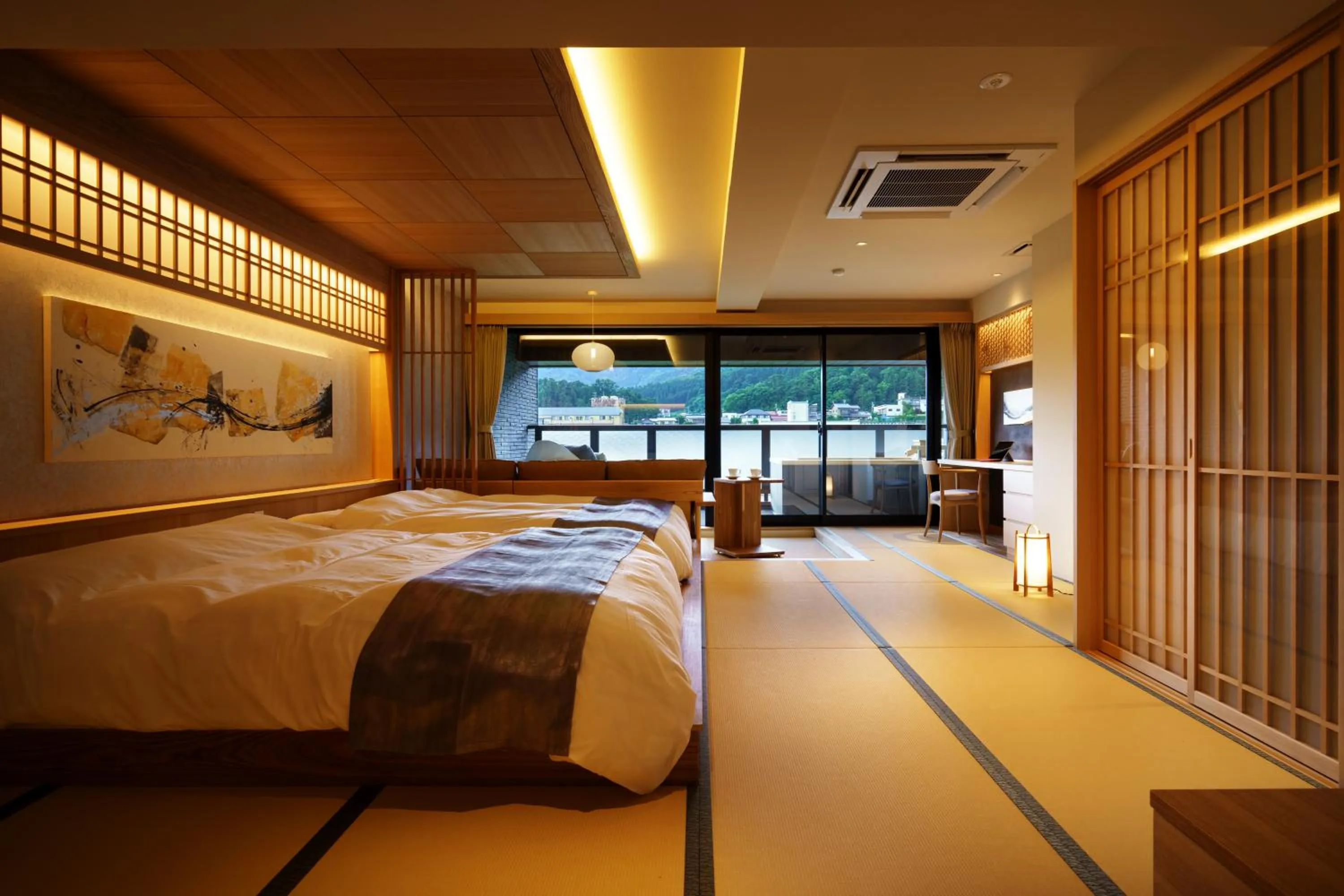 Bed in Aburaya Tousen