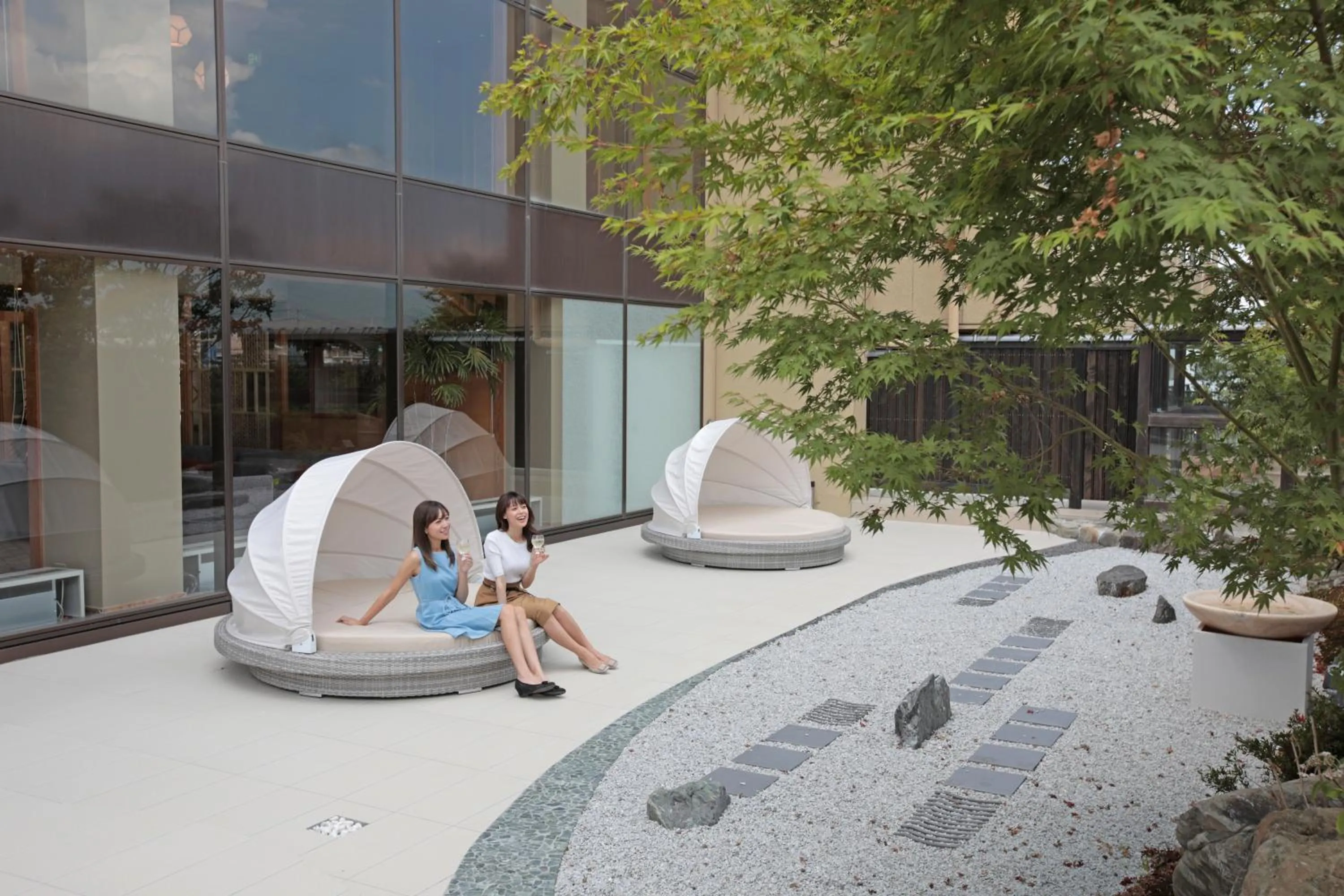 Lobby or reception in Aburaya Tousen