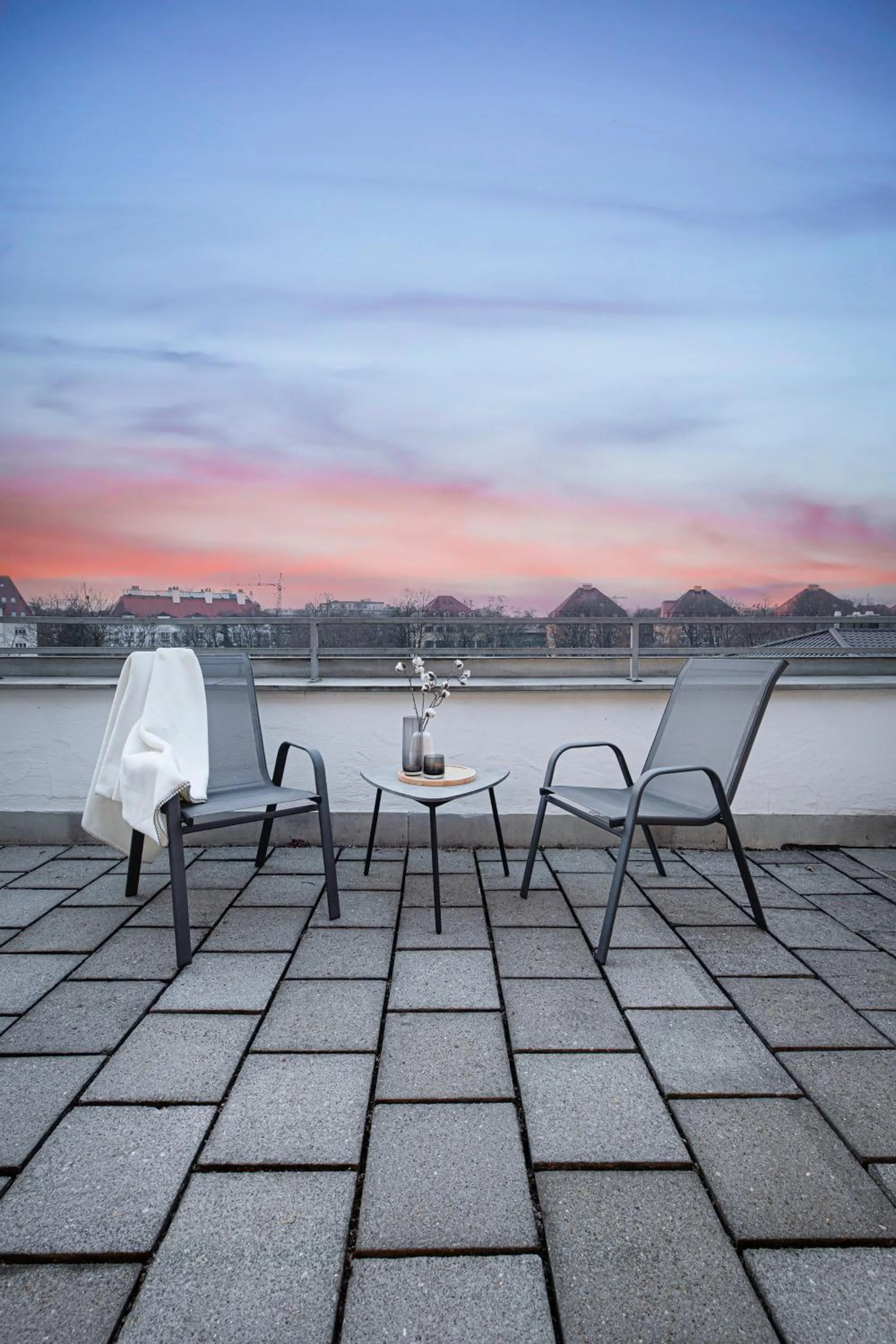 Balcony/Terrace in Hotel Biederstein am Englischen Garten