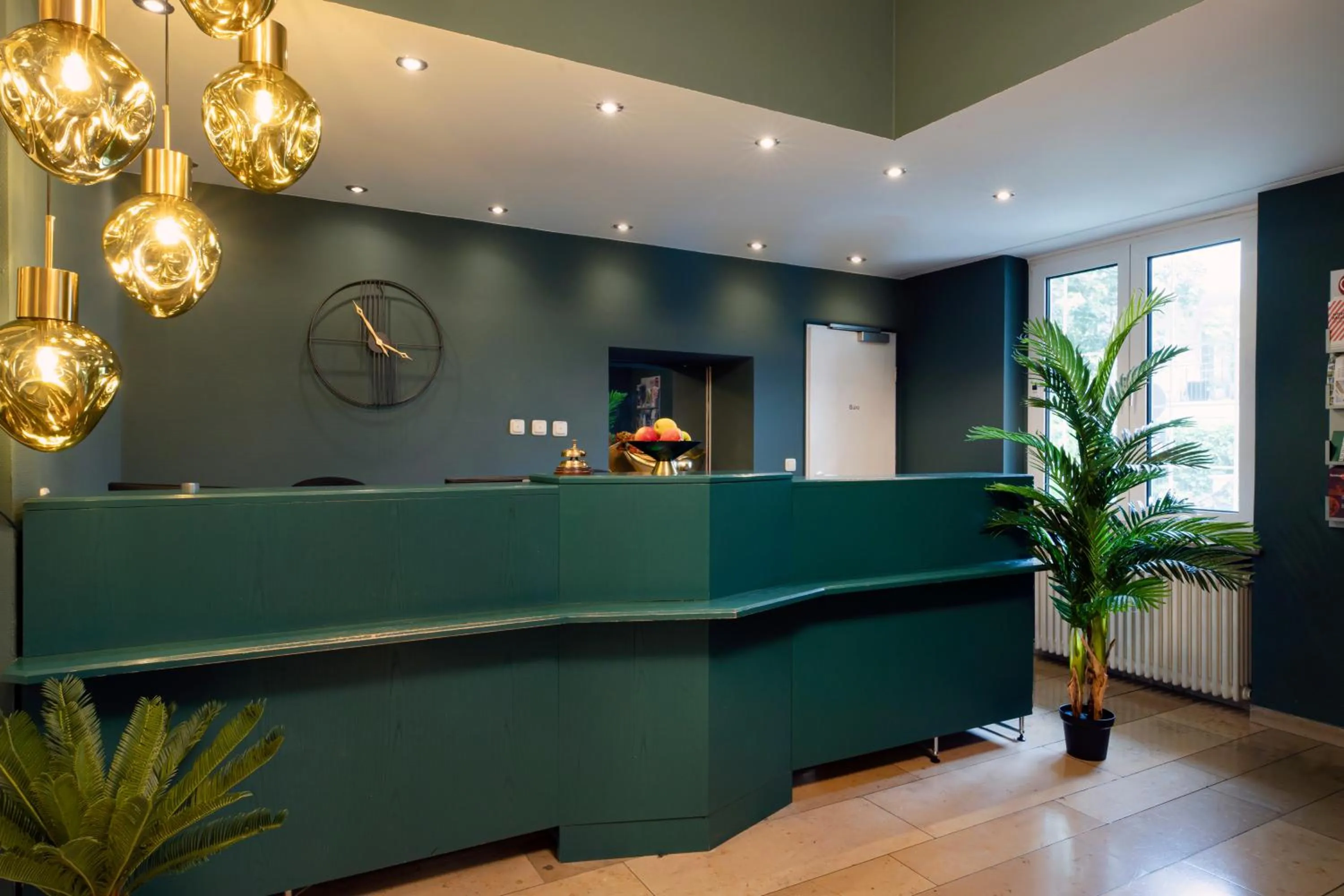 Lobby or reception in Hotel Biederstein am Englischen Garten