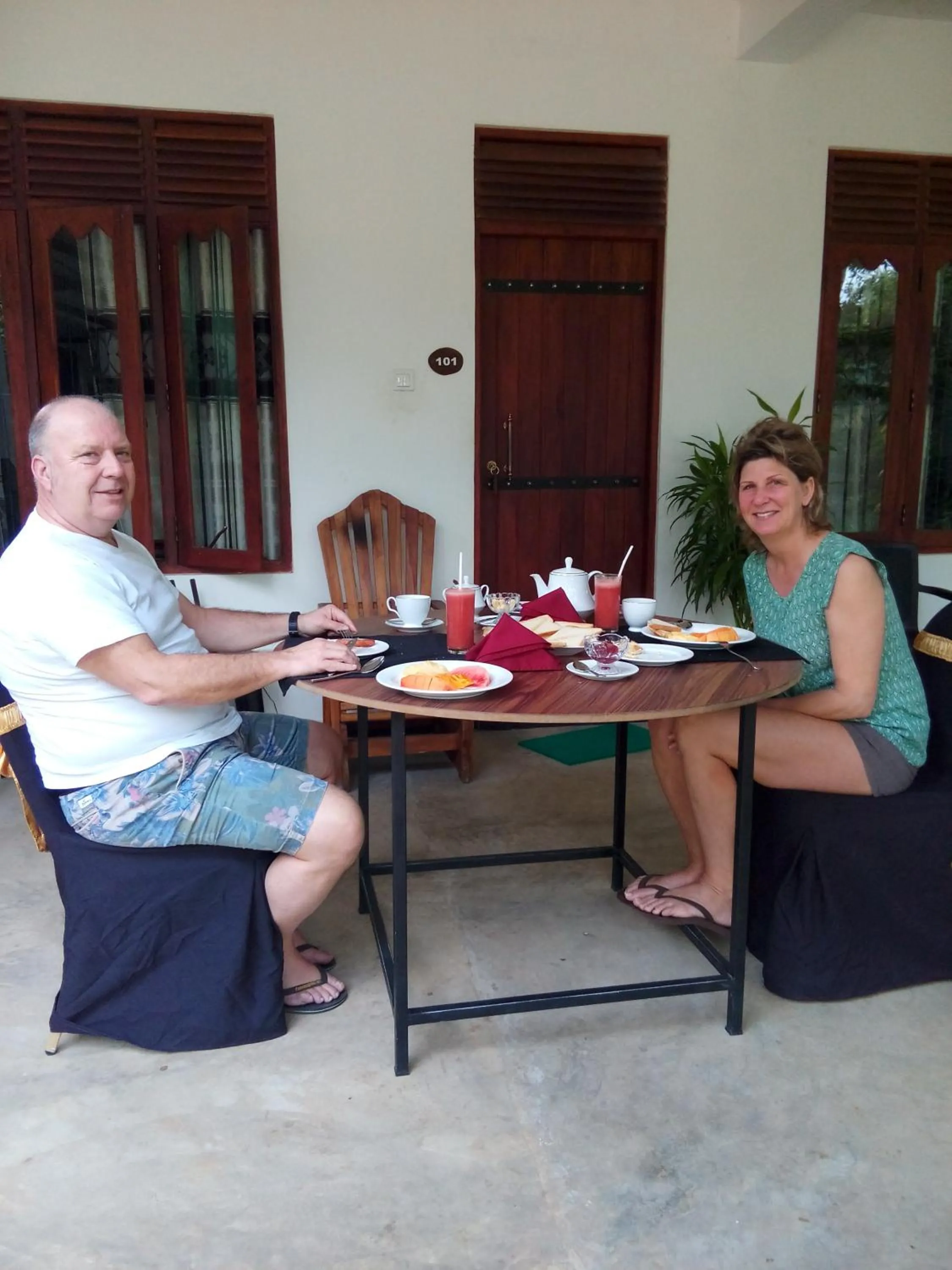 Drinks in Waterway garden