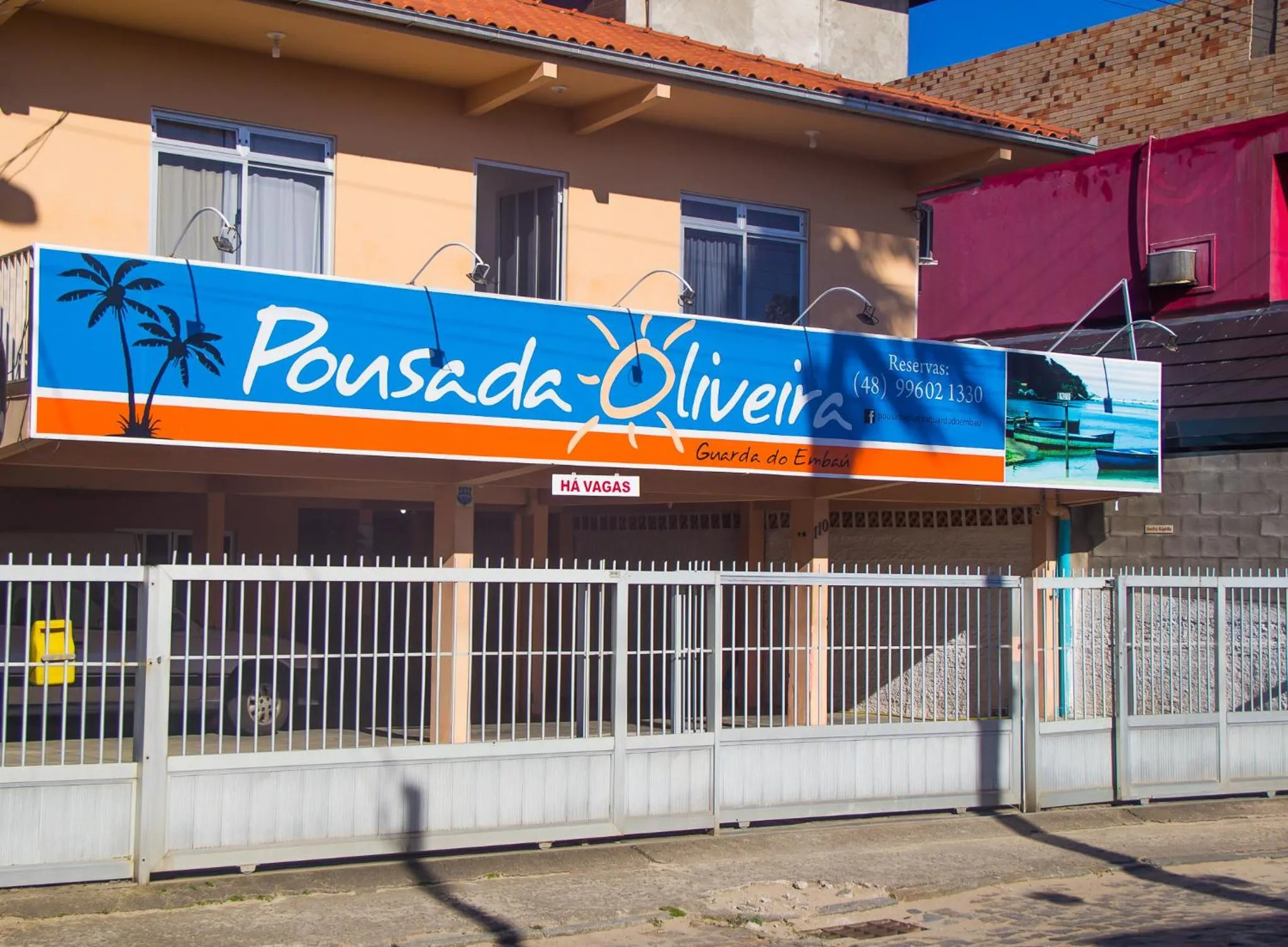 Property building in Pousada Oliveira Guarda do Embaú